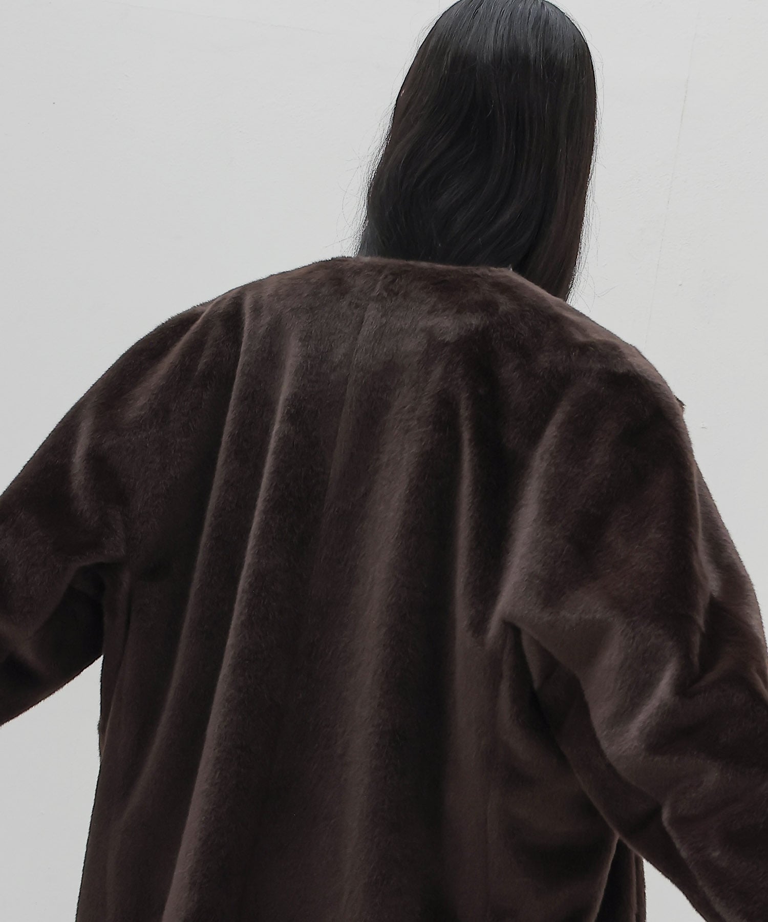 middle fur coat