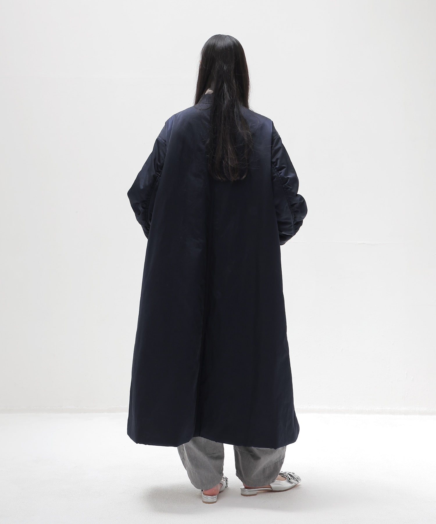 oversized bomber coat