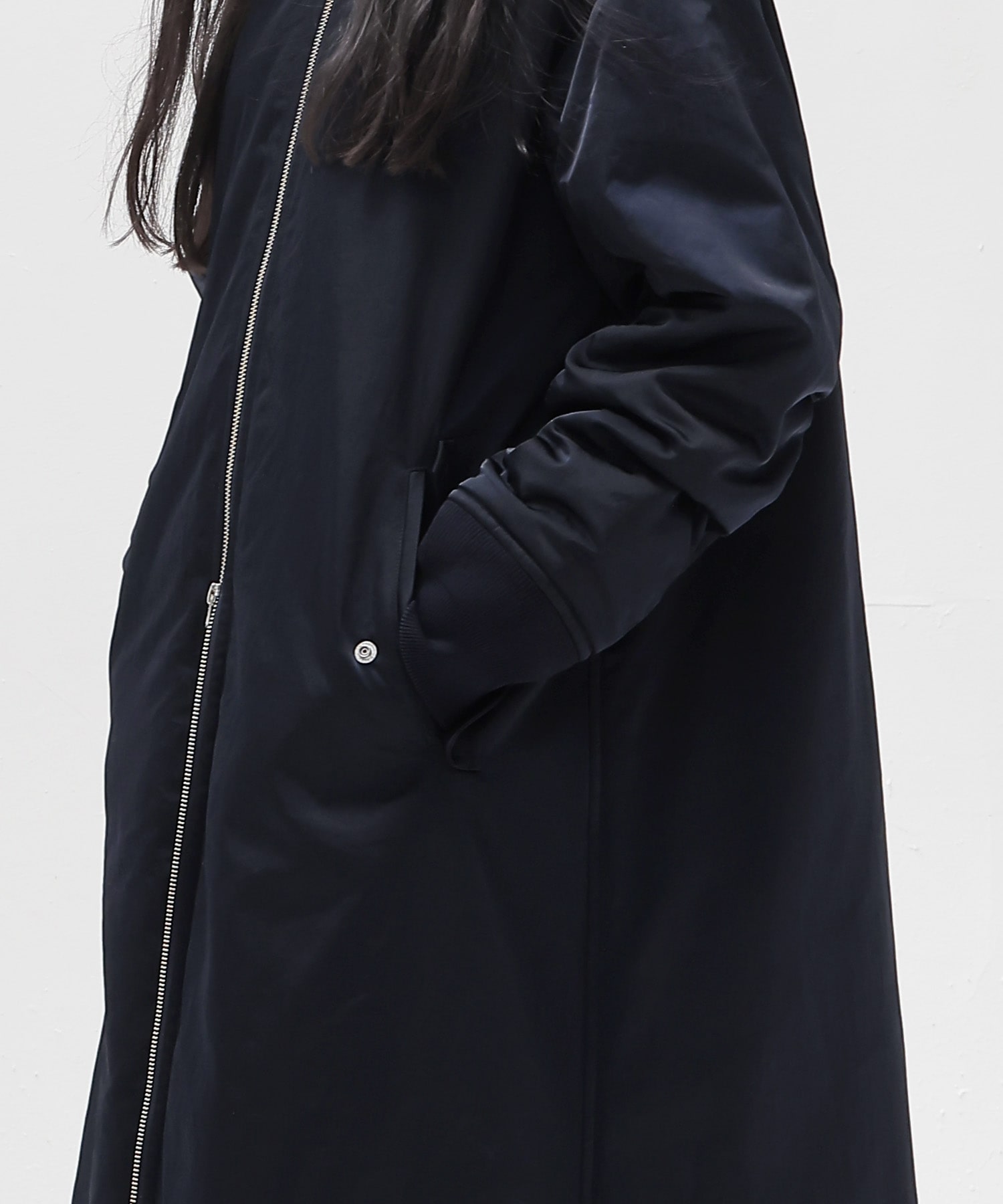 oversized bomber coat