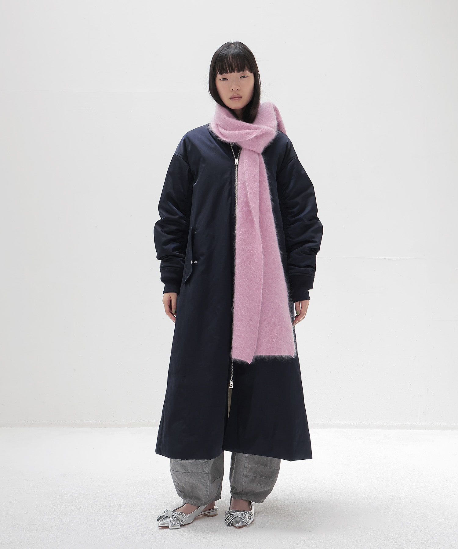 oversized bomber coat