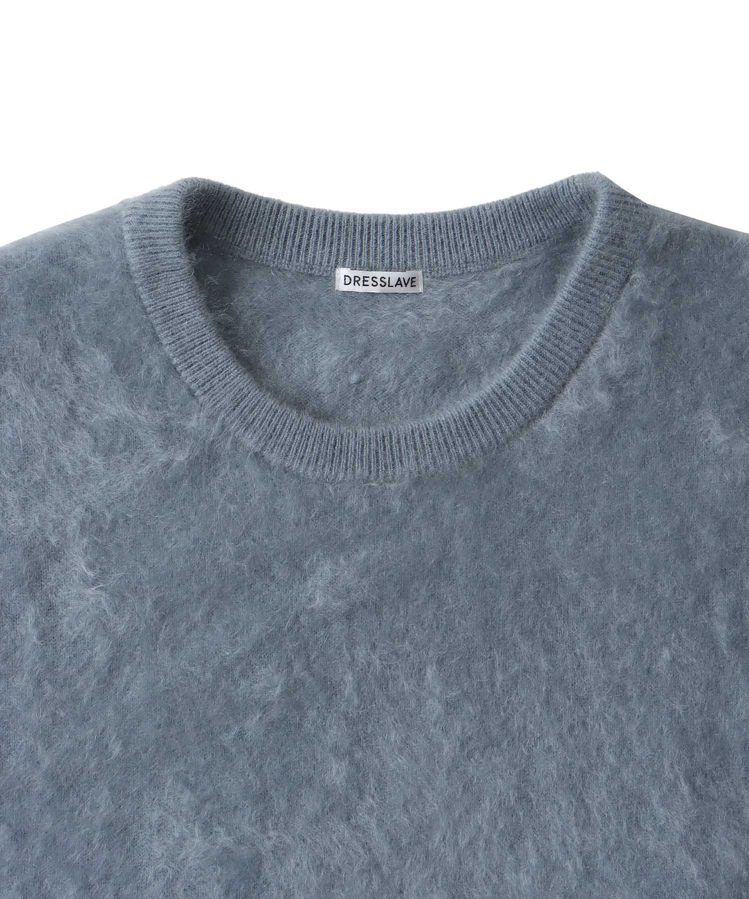 【先行販売】royal cashmere fluffy crew neck