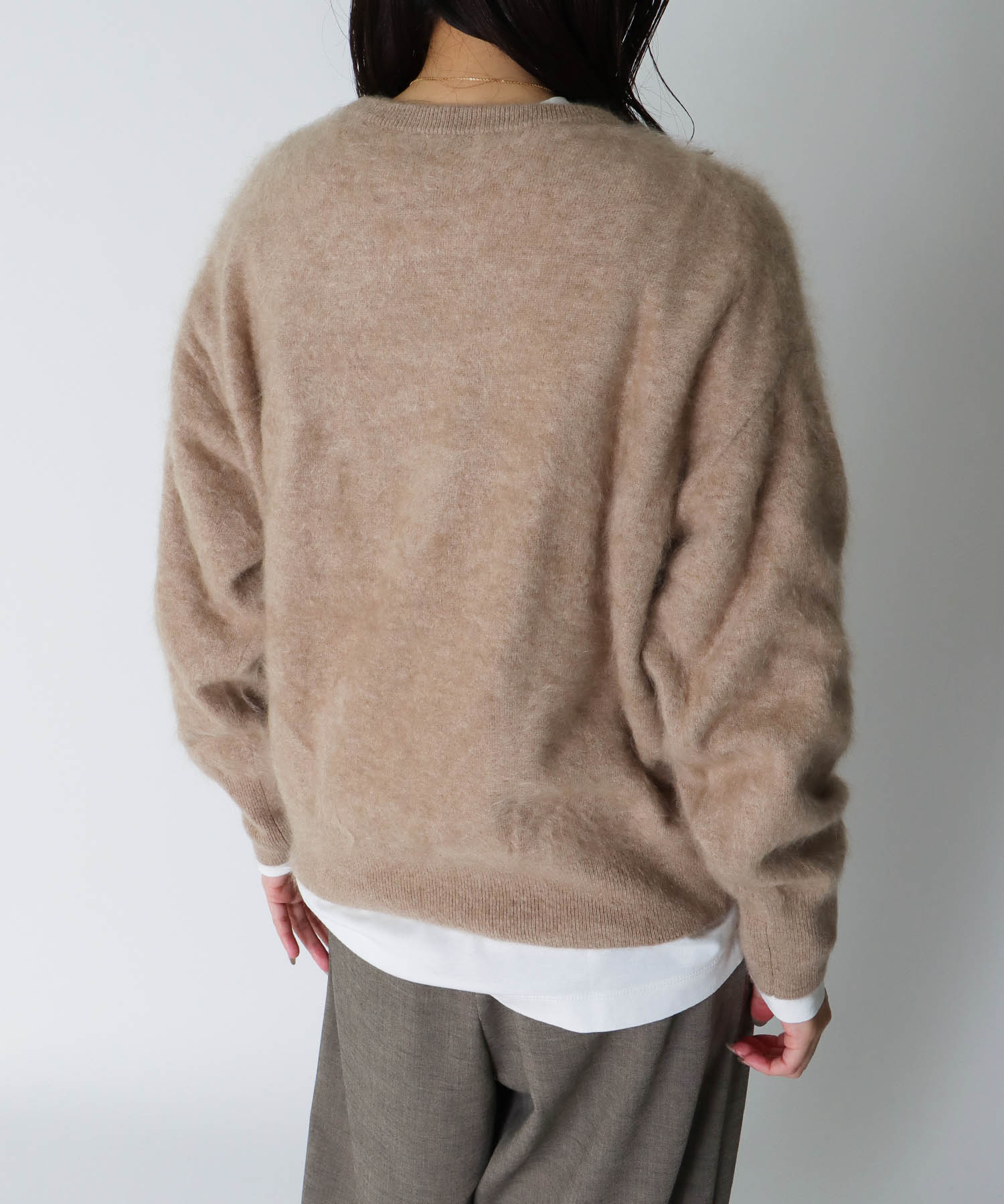 yak fox crewneck pullover