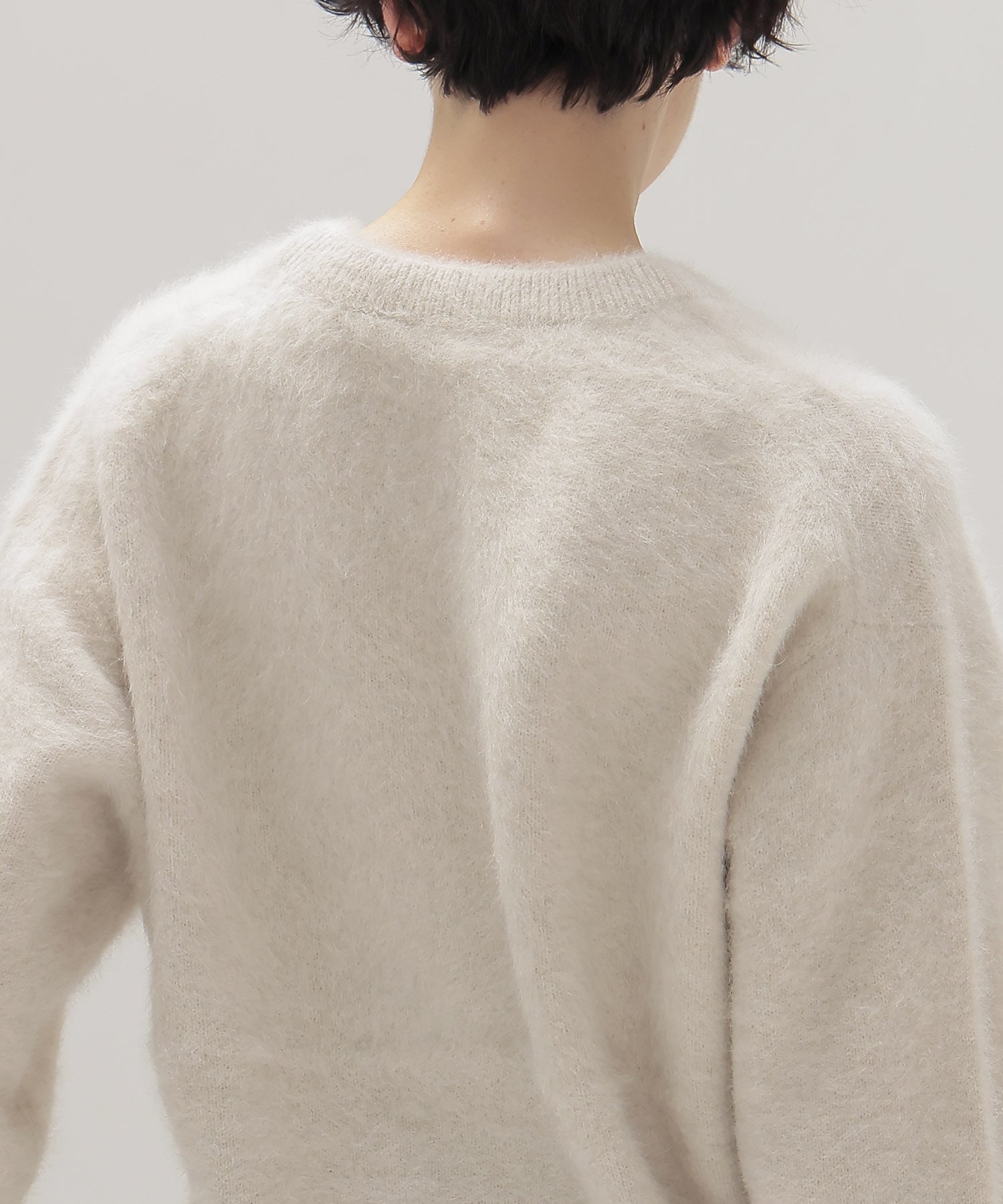 fox cashmere vneck pullover