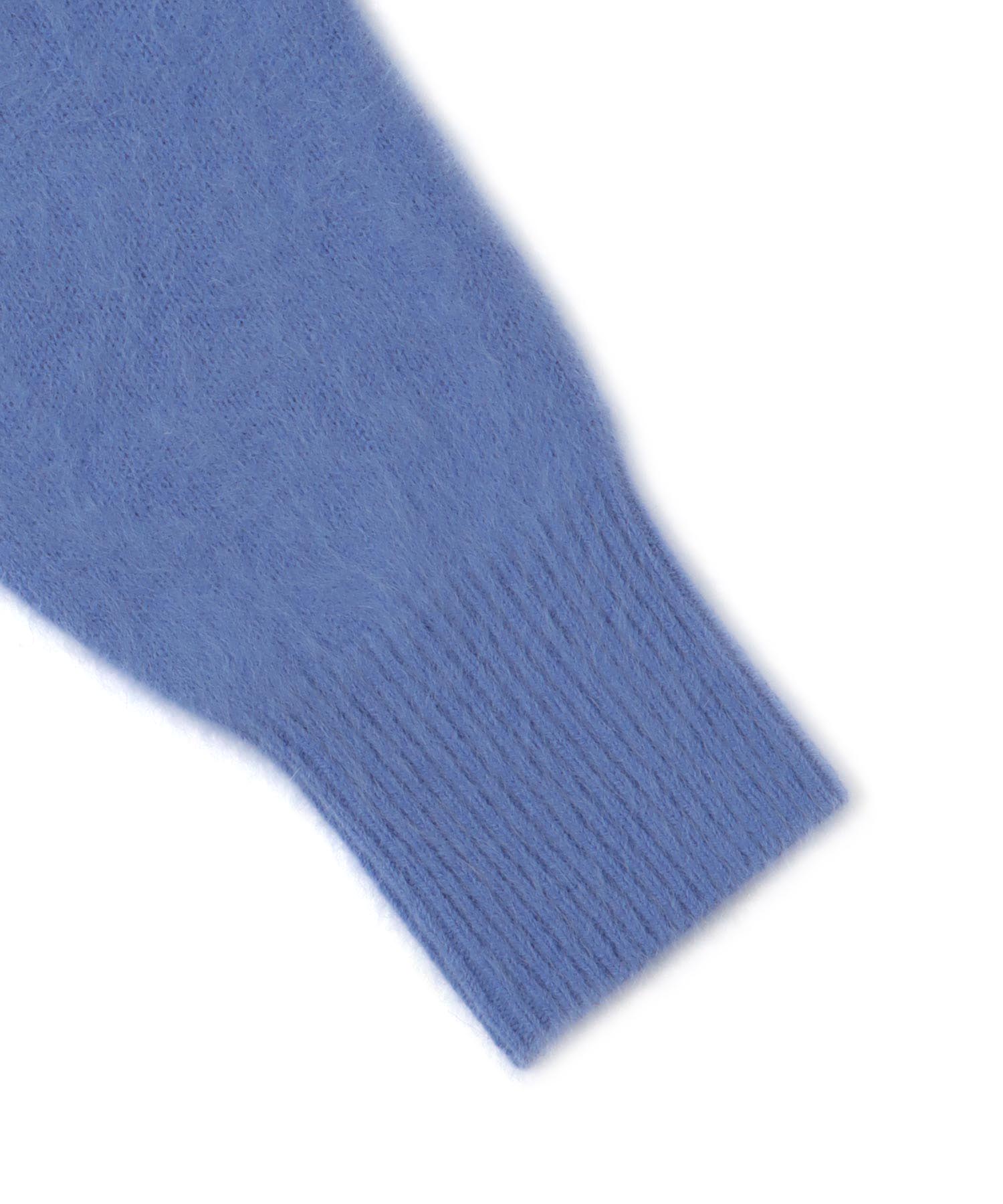 fox cashmere vneck pullover