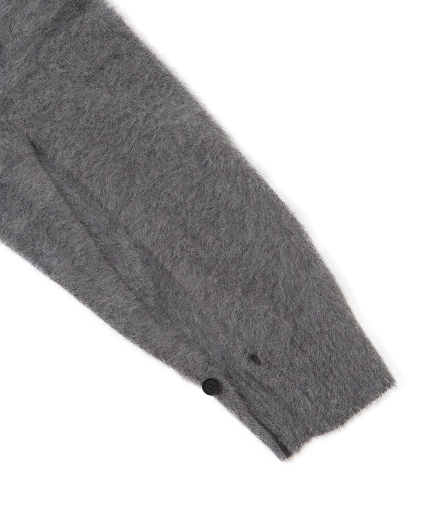 【先行販売】fox cashmere slit sleeve cardigan
