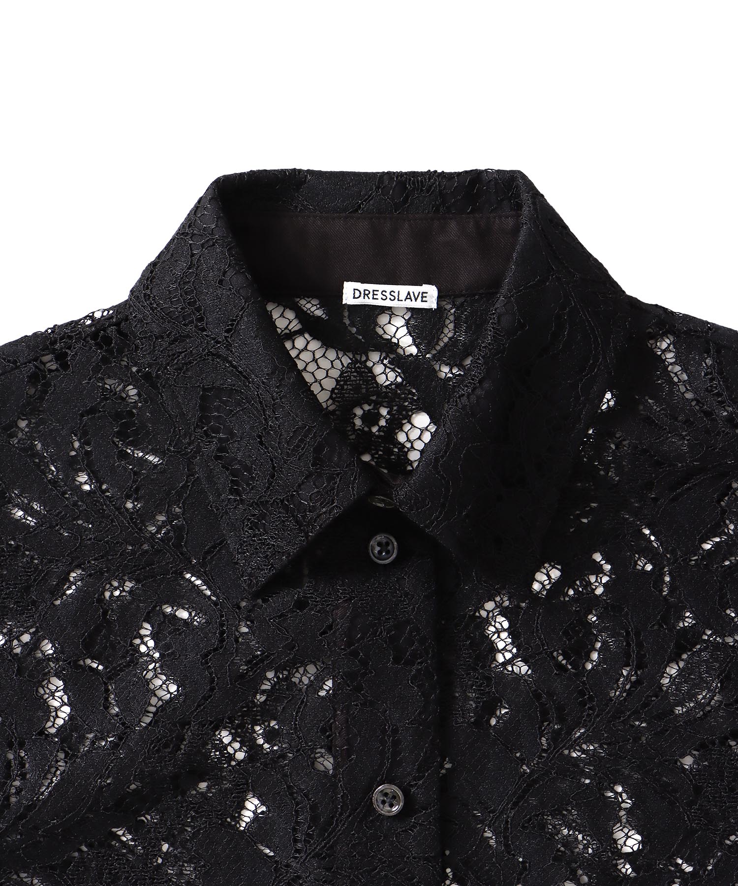 flower lace short blouse