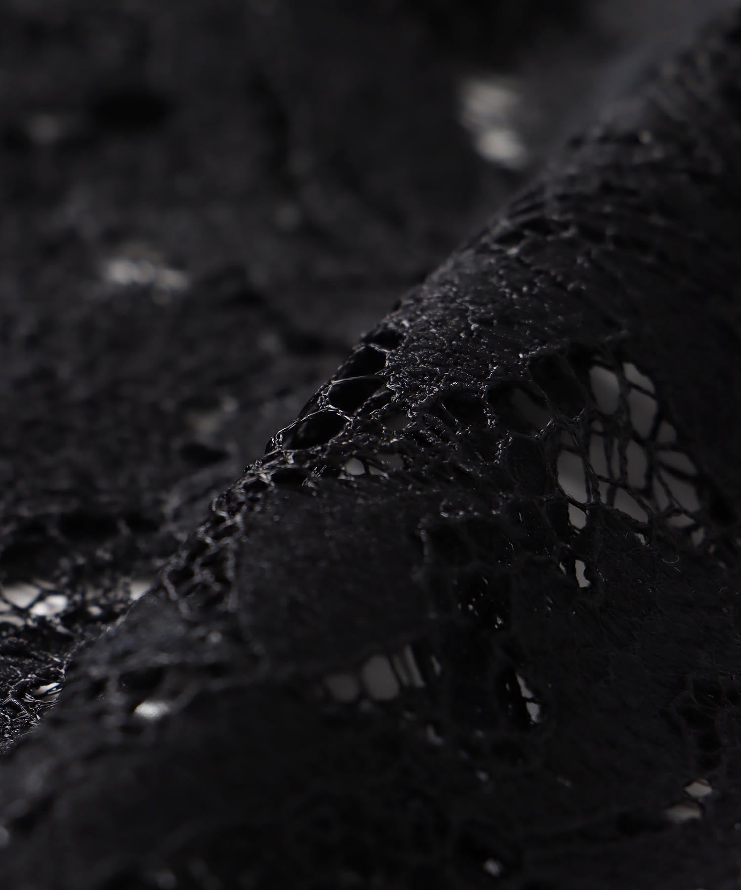 flower lace short blouse