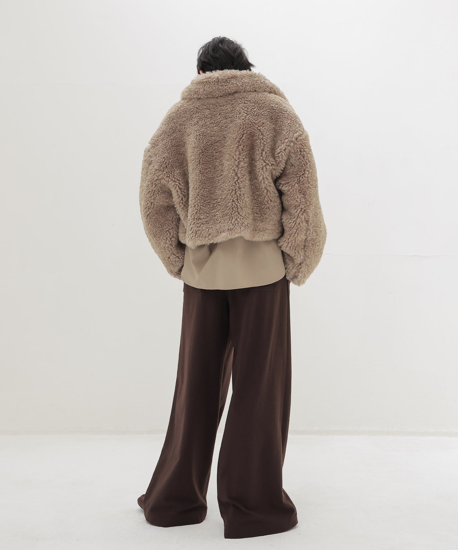 hyper texture bomber jacket