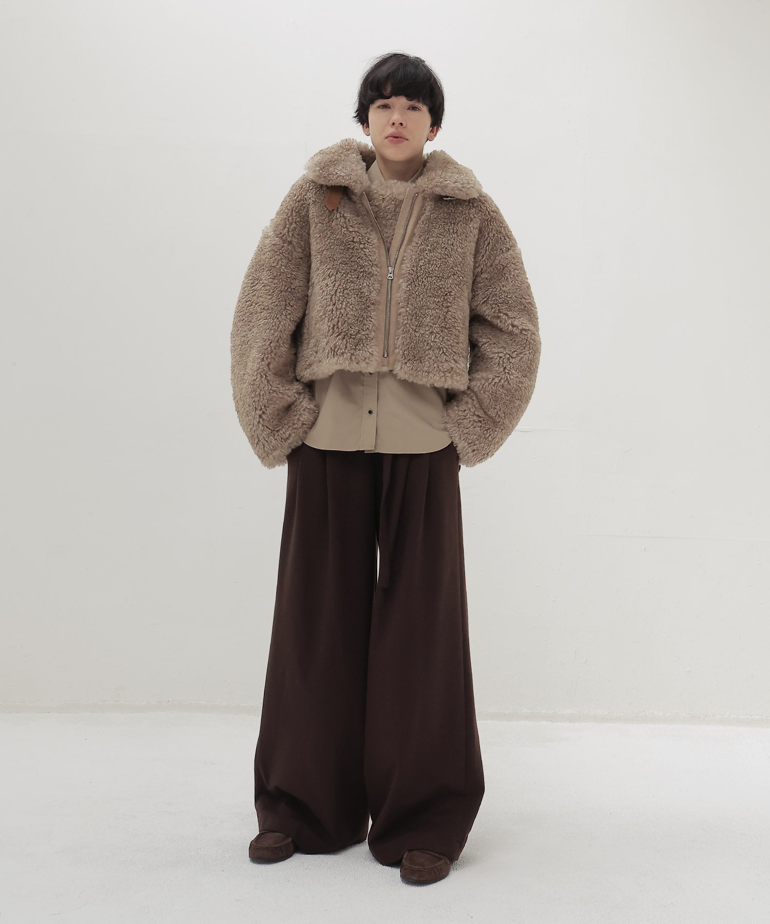 hyper texture bomber jacket