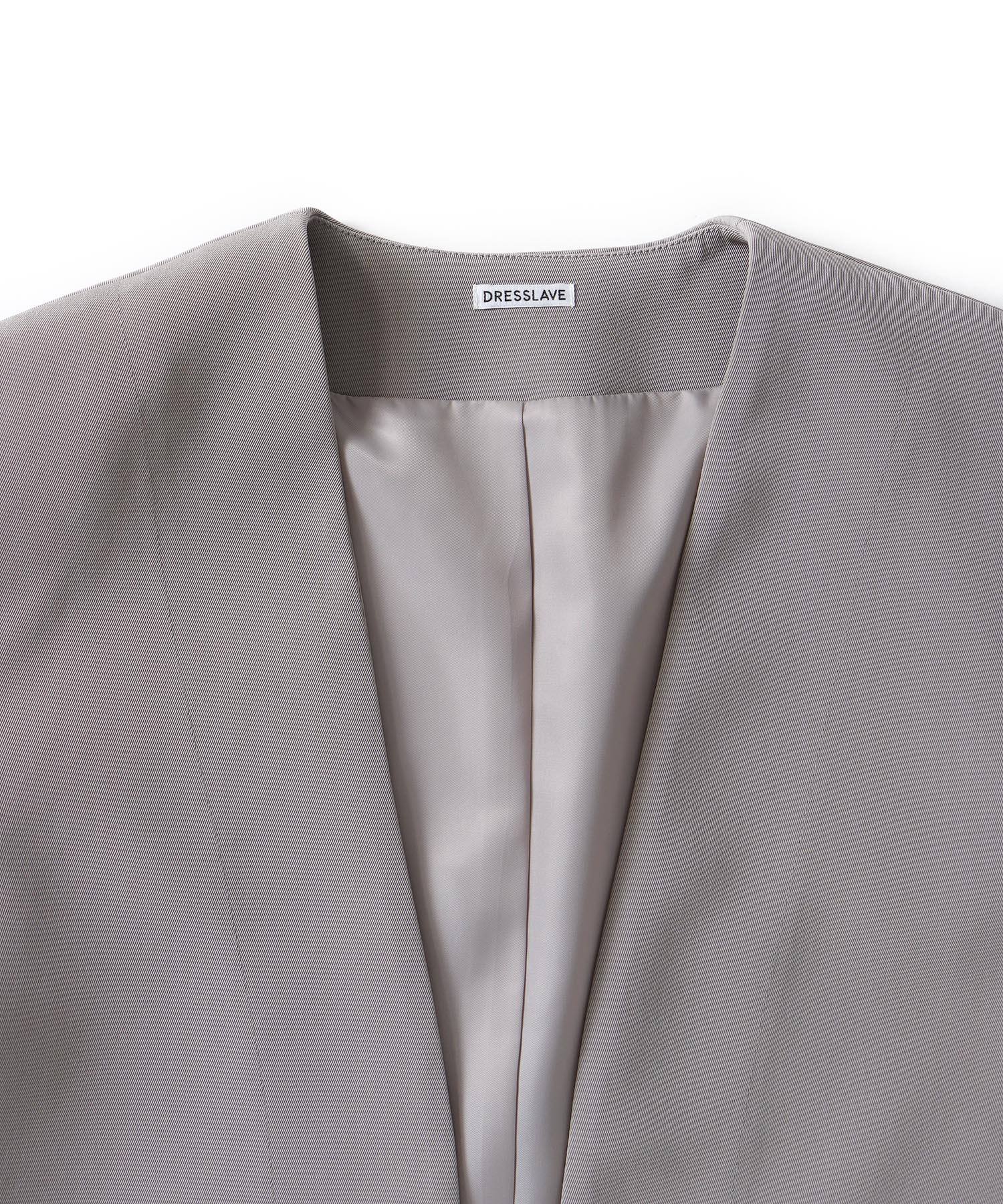 slit sleeve cape jacket