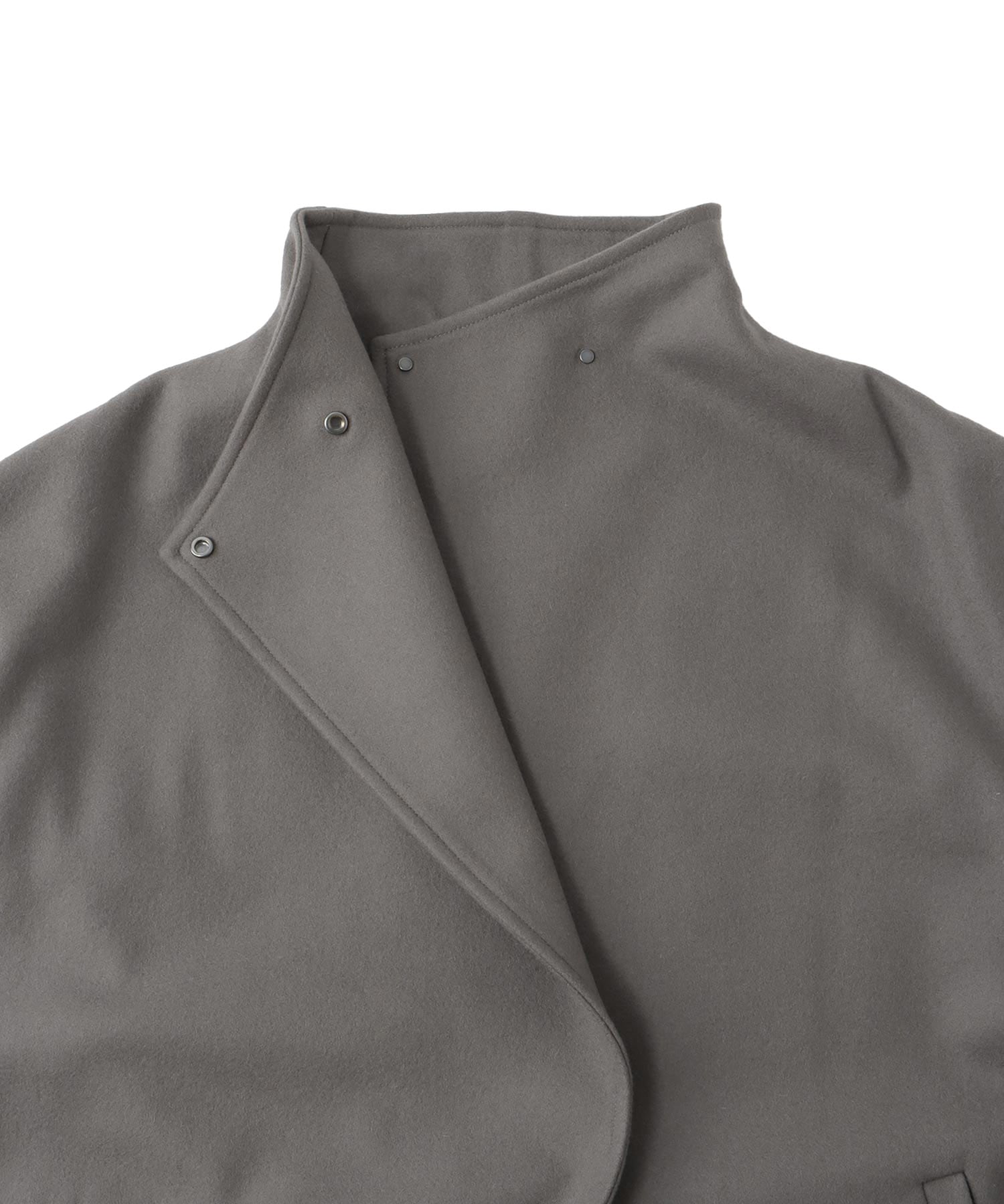 sculptural long coat