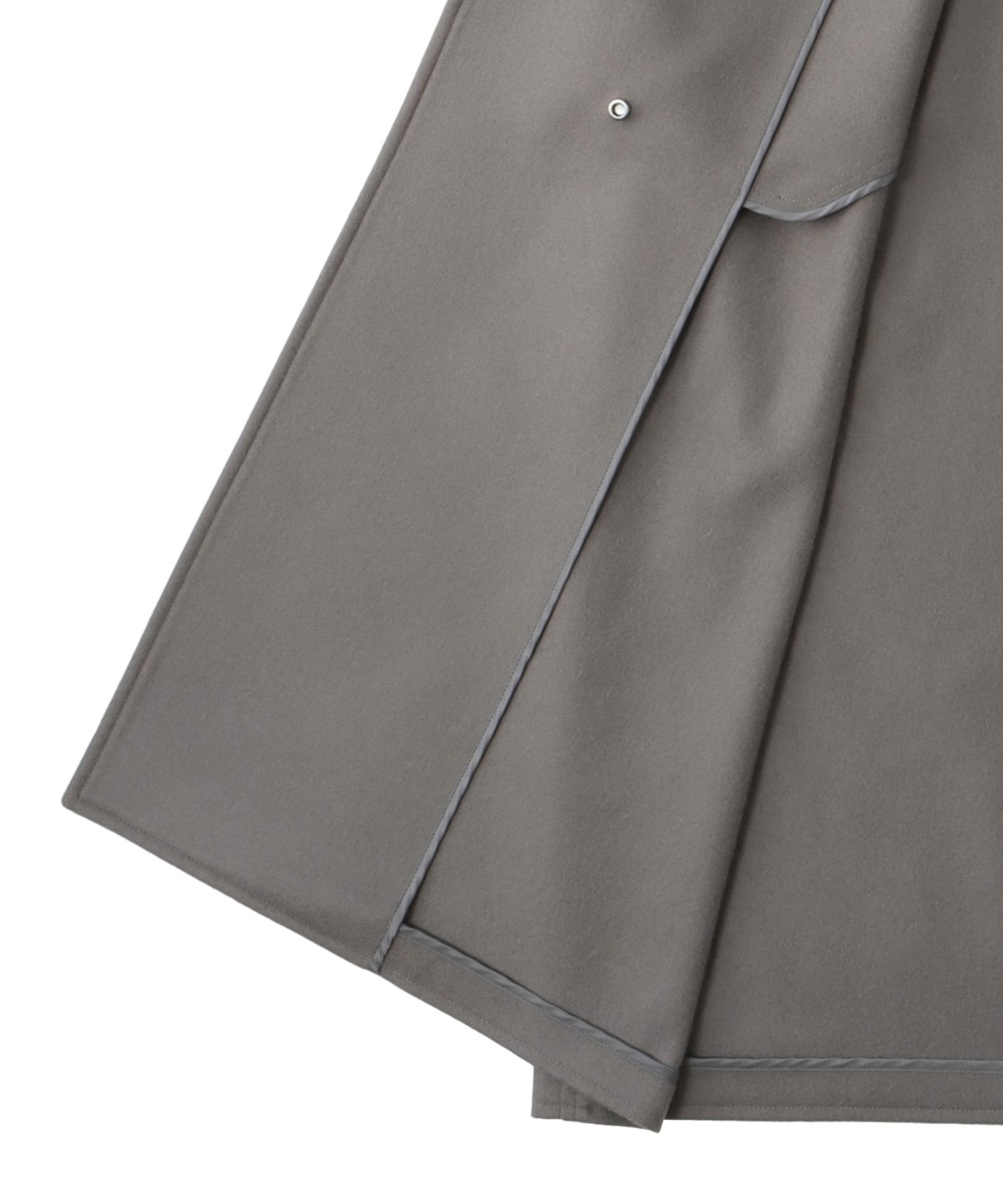 sculptural long coat