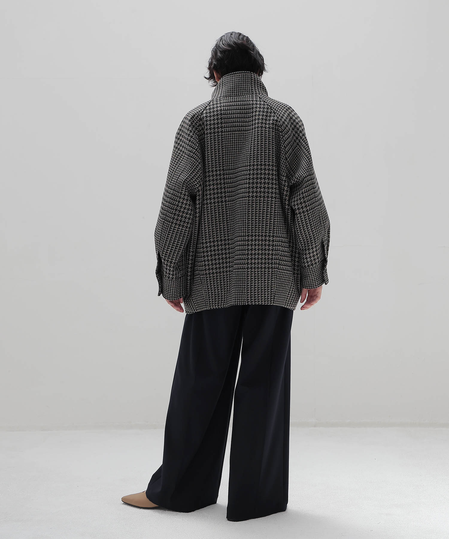 gun club check duffle coat