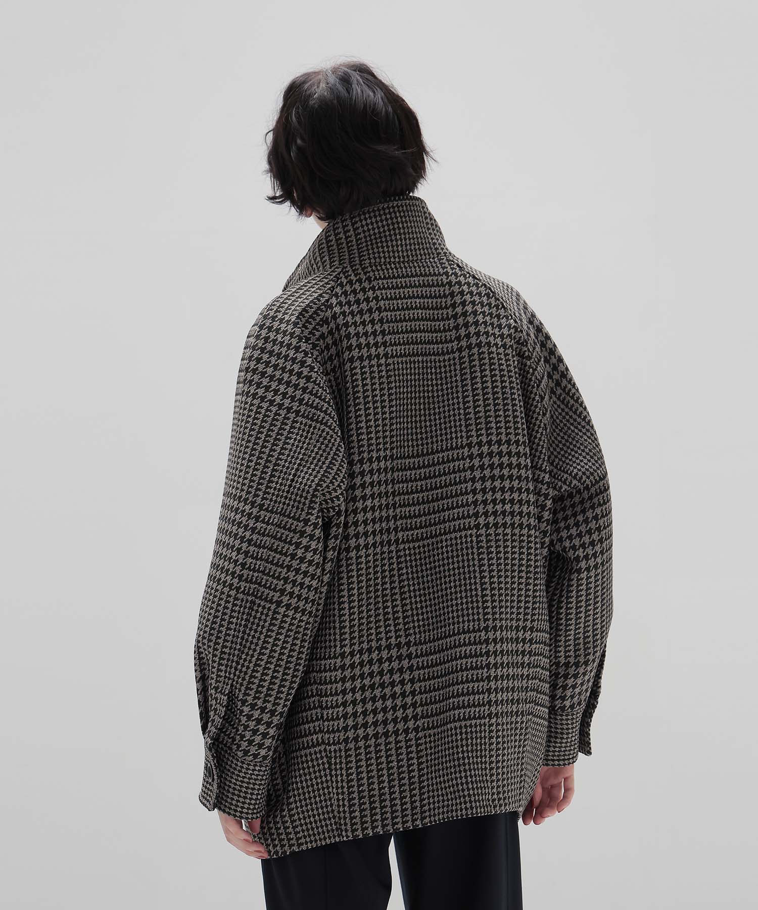 gun club check duffle coat