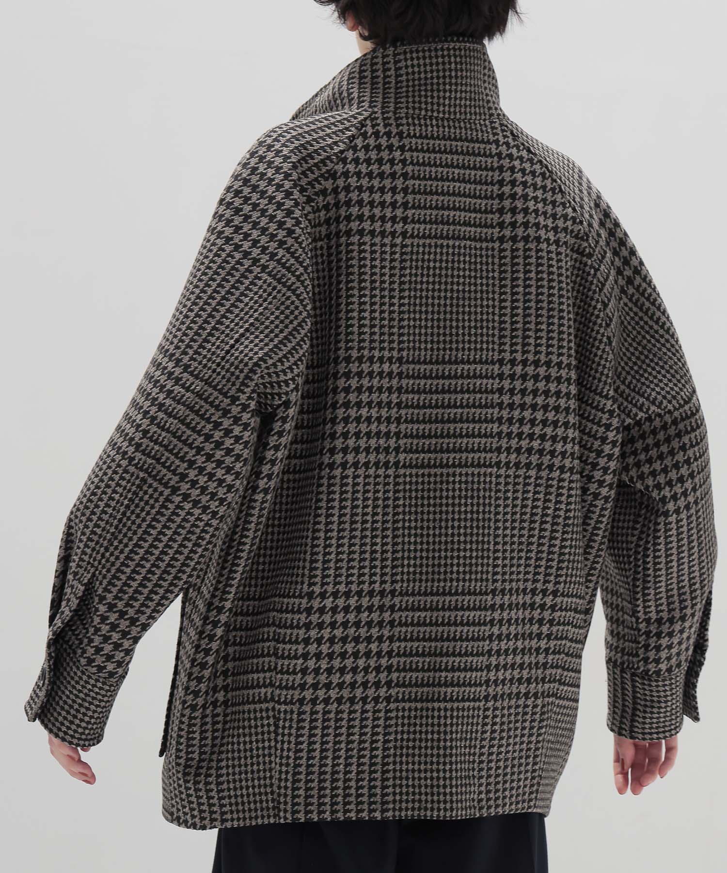 gun club check duffle coat
