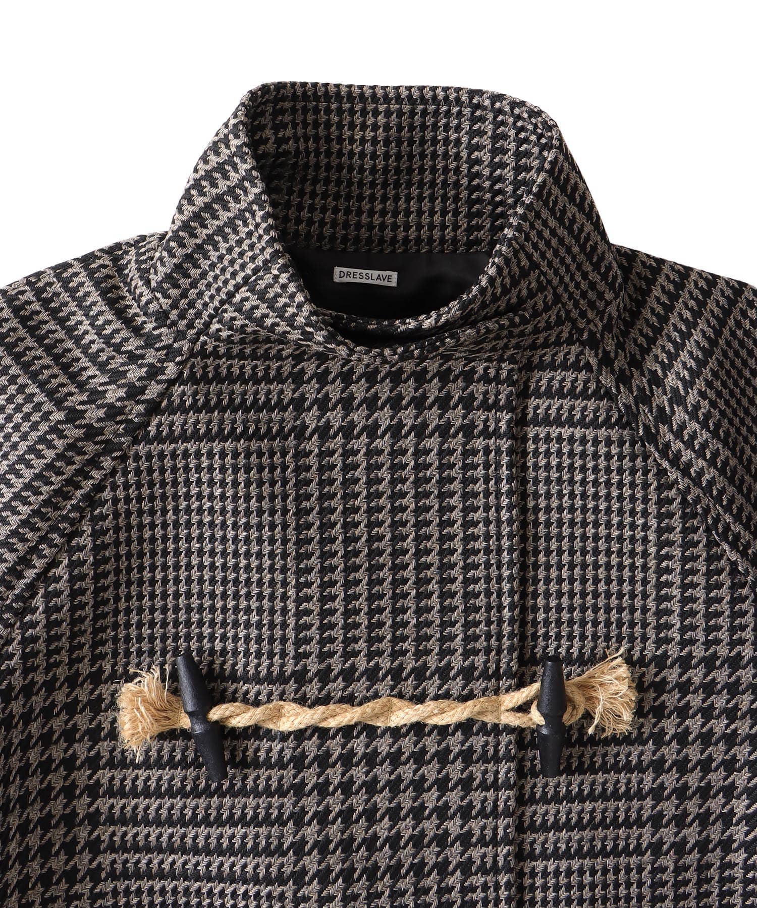 gun club check duffle coat