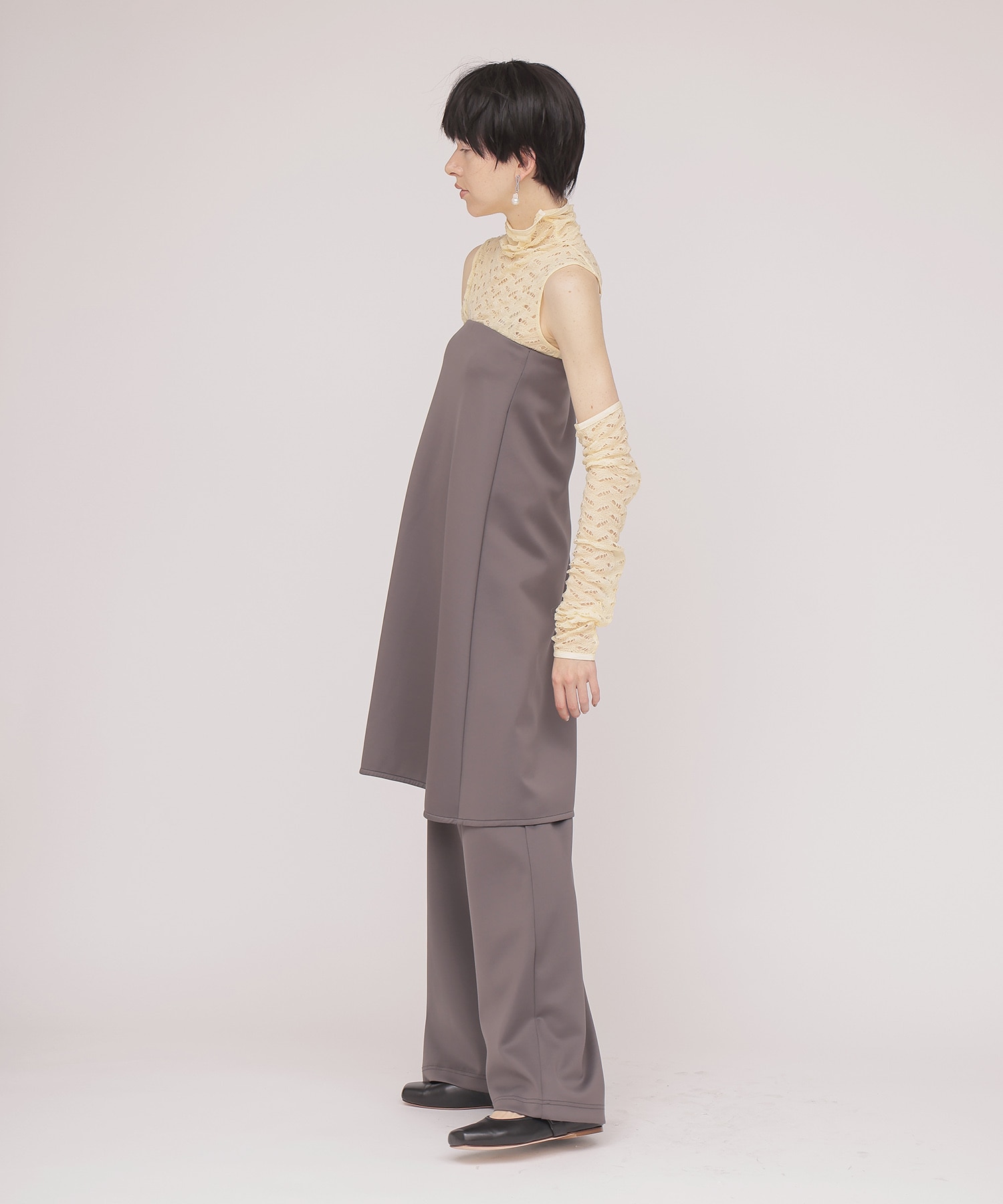 sleeveless pull & armwarmer