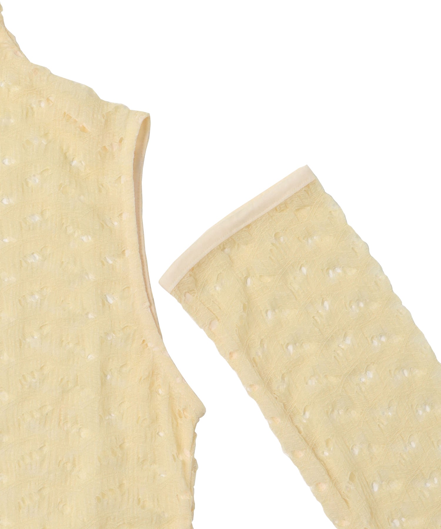 sleeveless pull & armwarmer