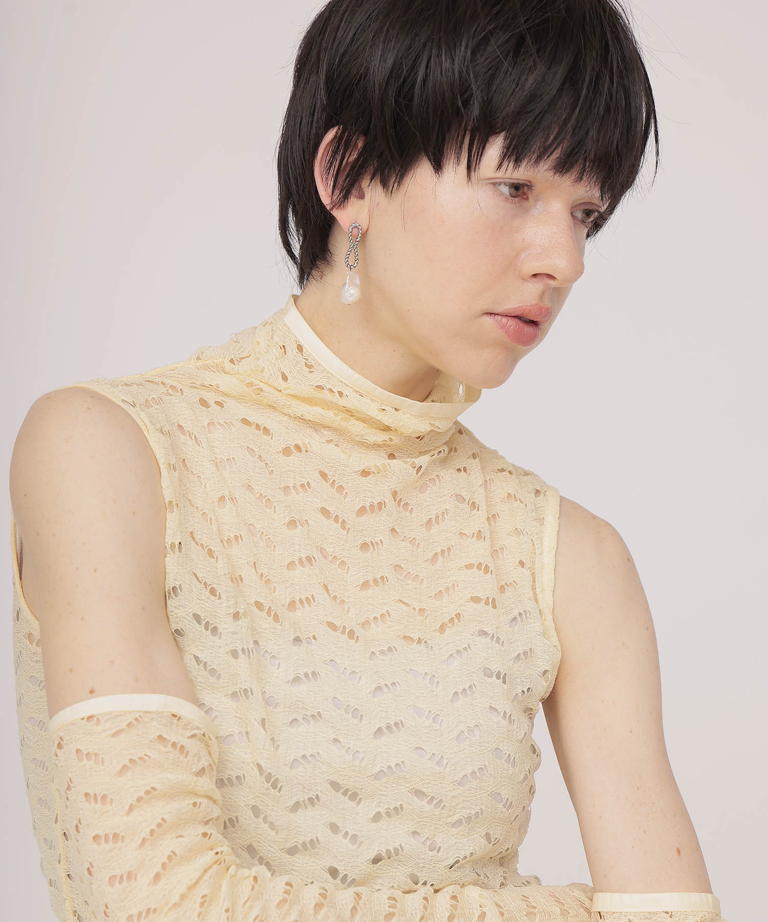 sleeveless pull & armwarmer