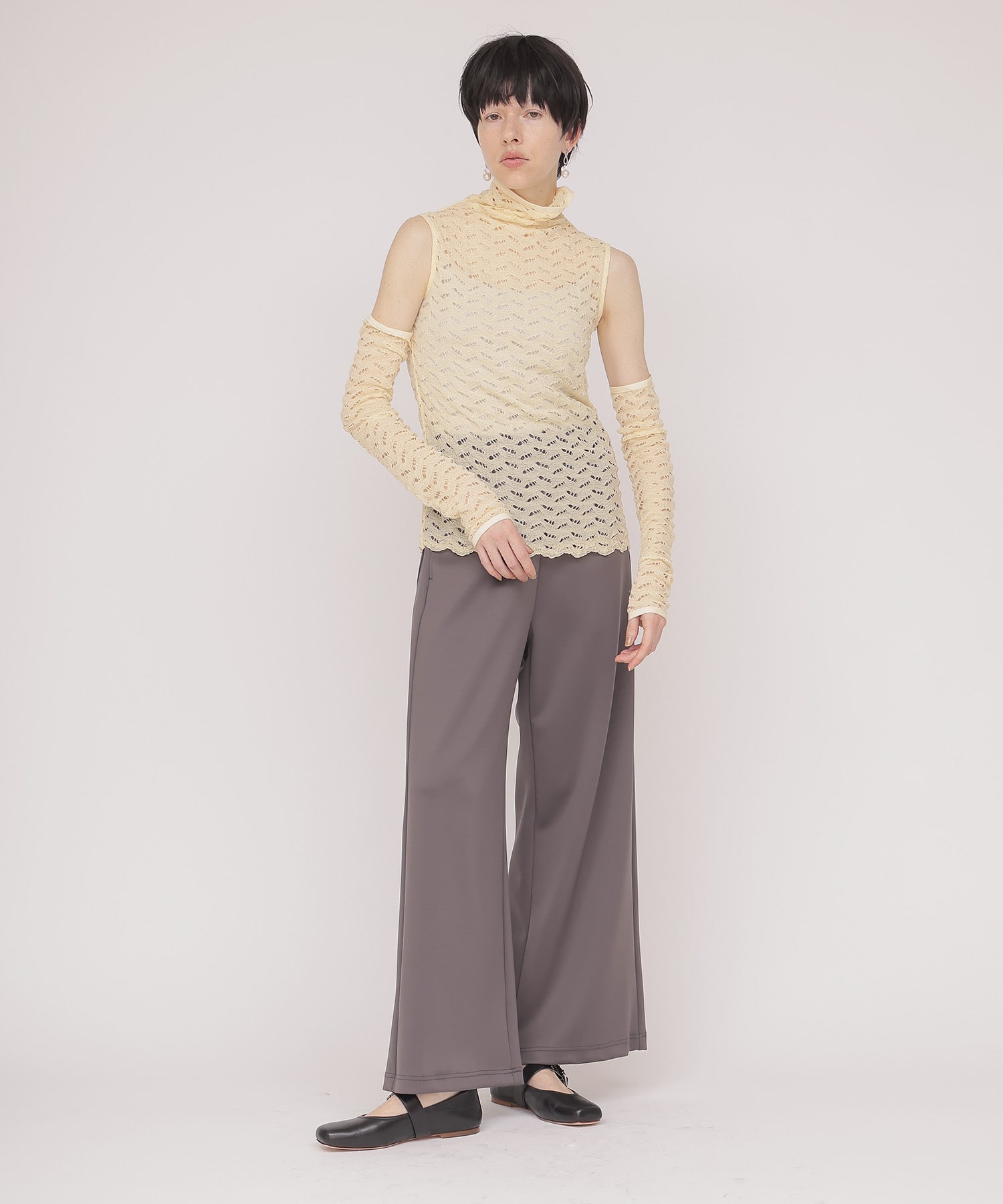 sleeveless pull & armwarmer