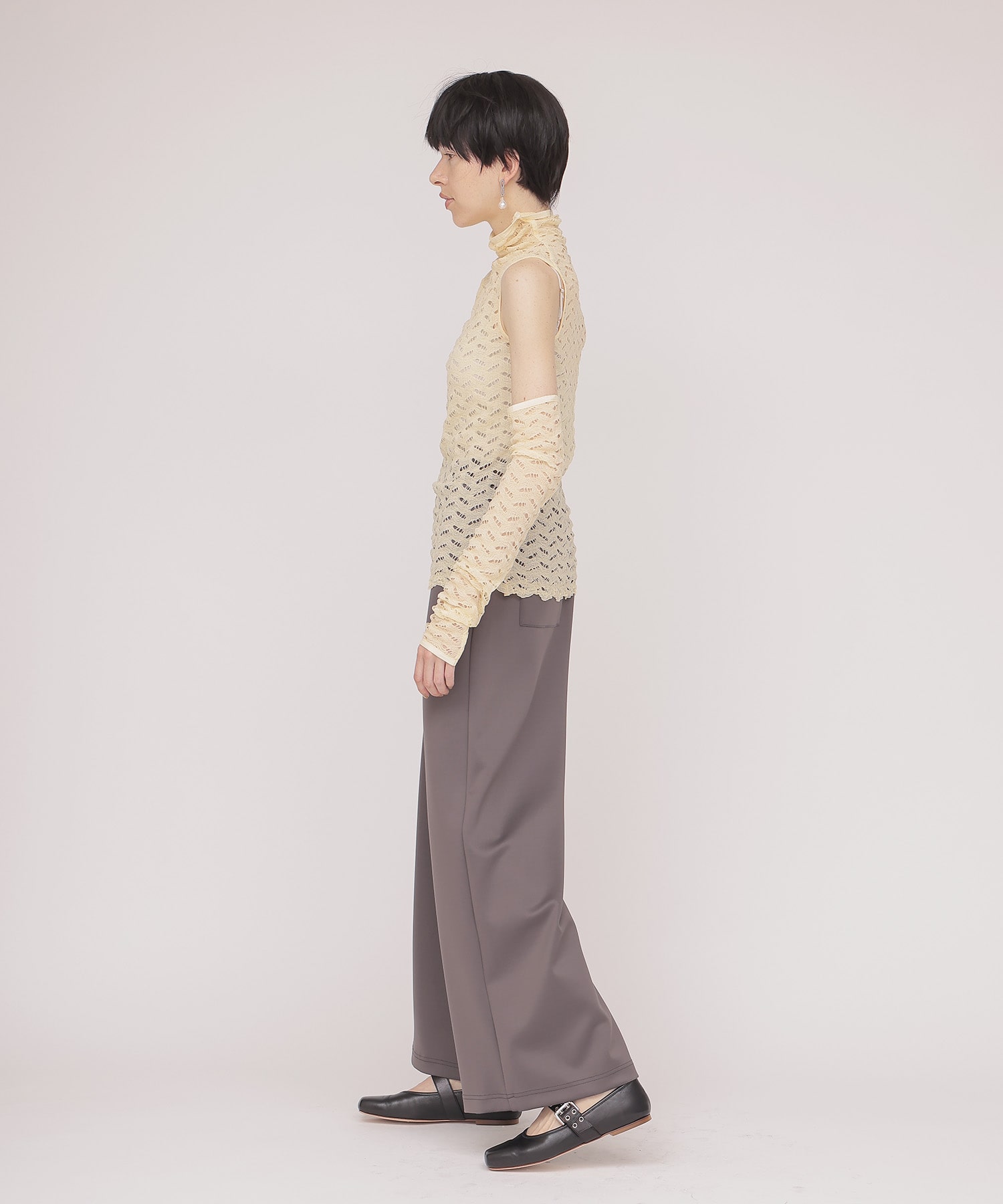 sleeveless pull & armwarmer