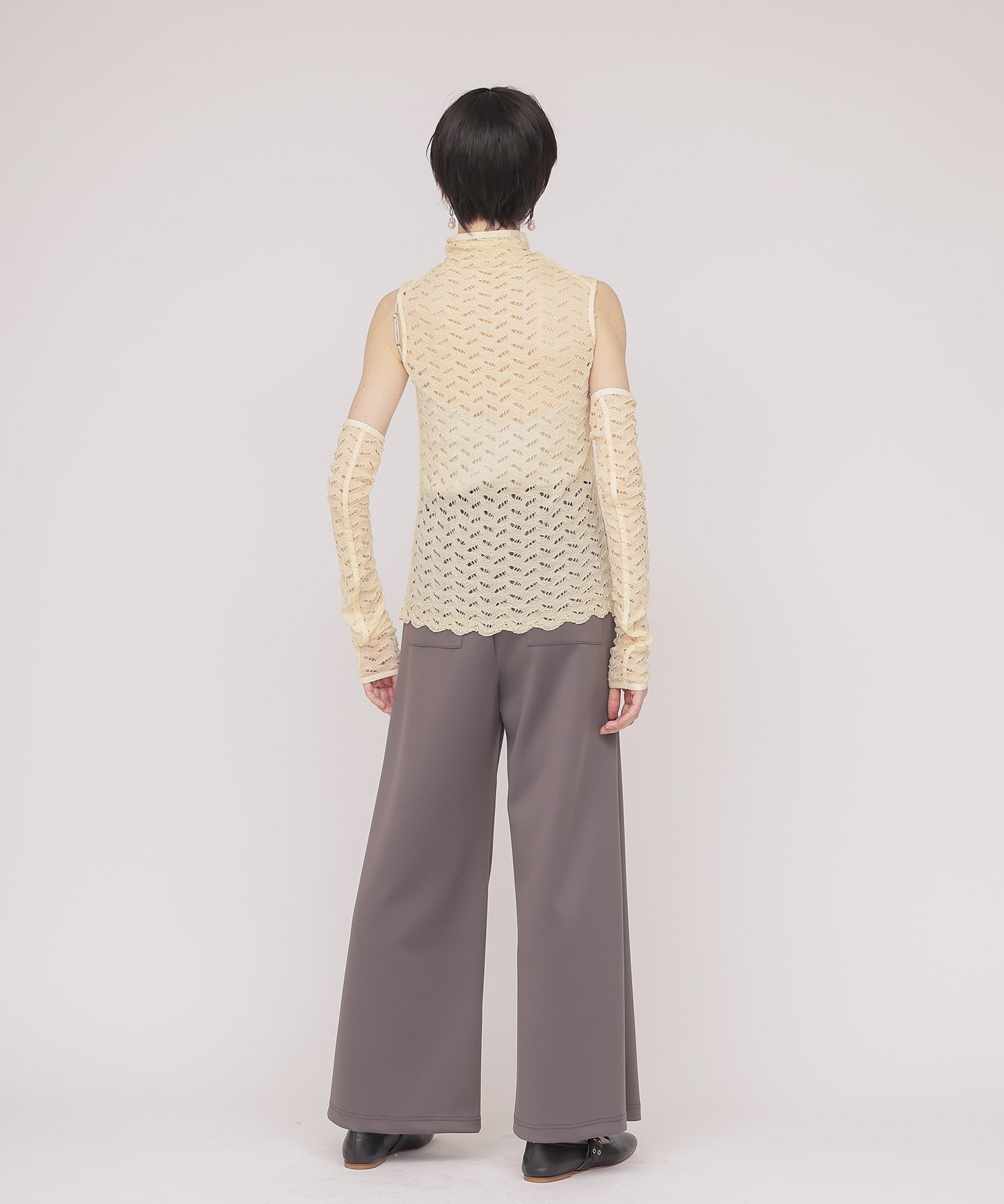 sleeveless pull & armwarmer