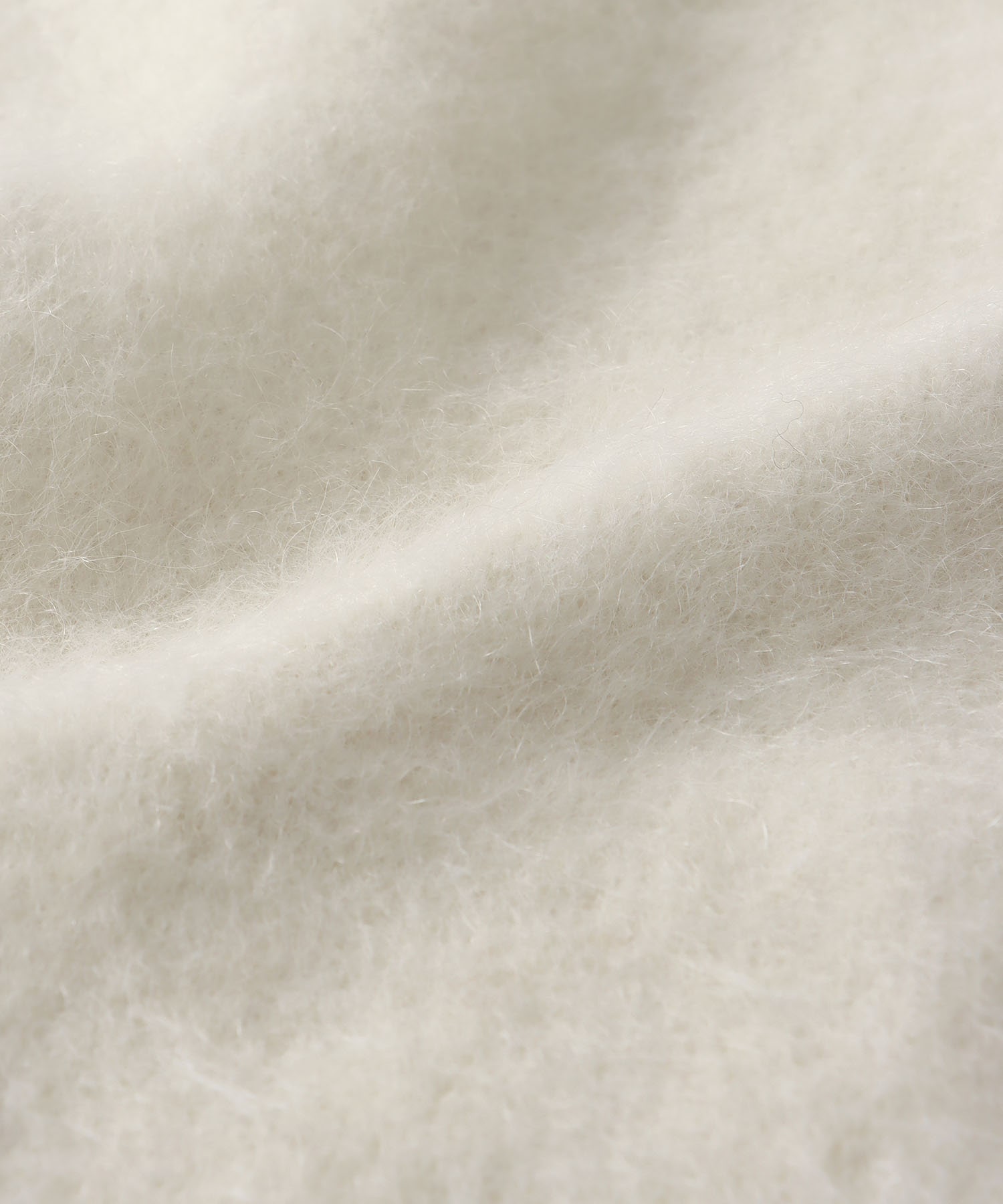 alpaca shaggy zip hoodie