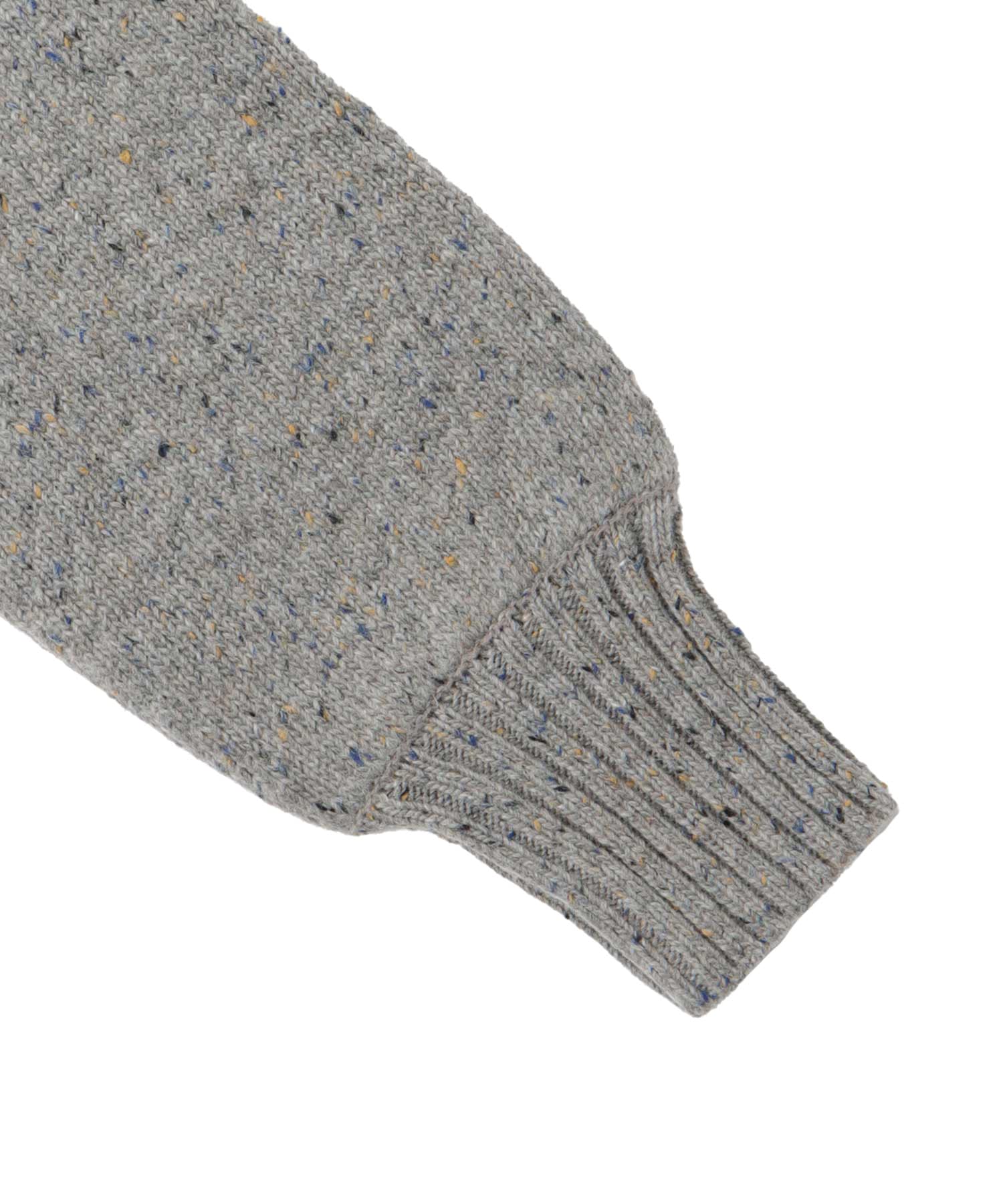 color grain turtleneck short pull
