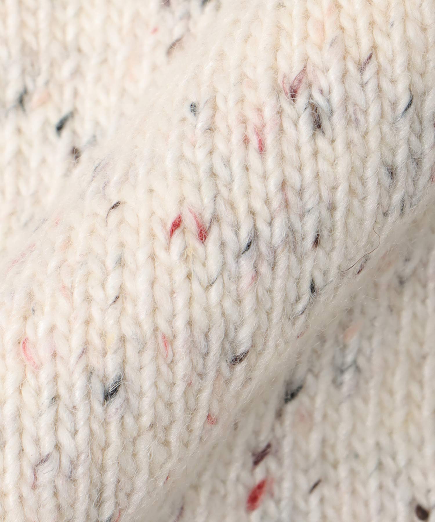 color grain turtleneck short pull