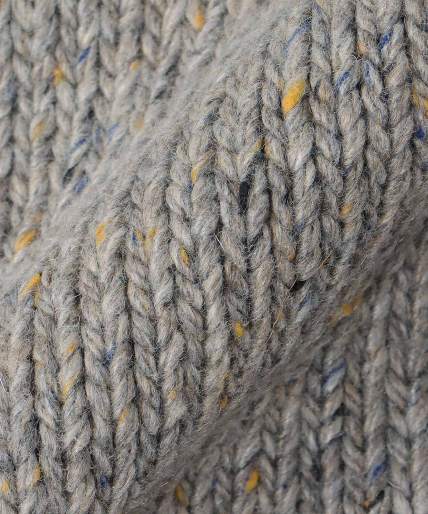 color grain Vneck cardigan