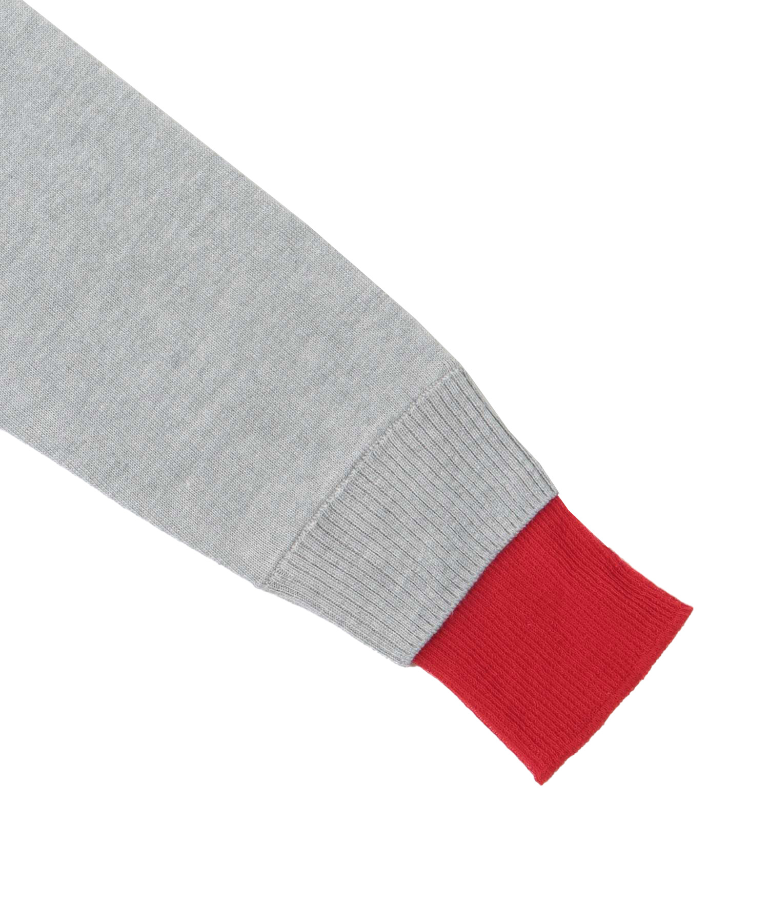 layered V neck pullover