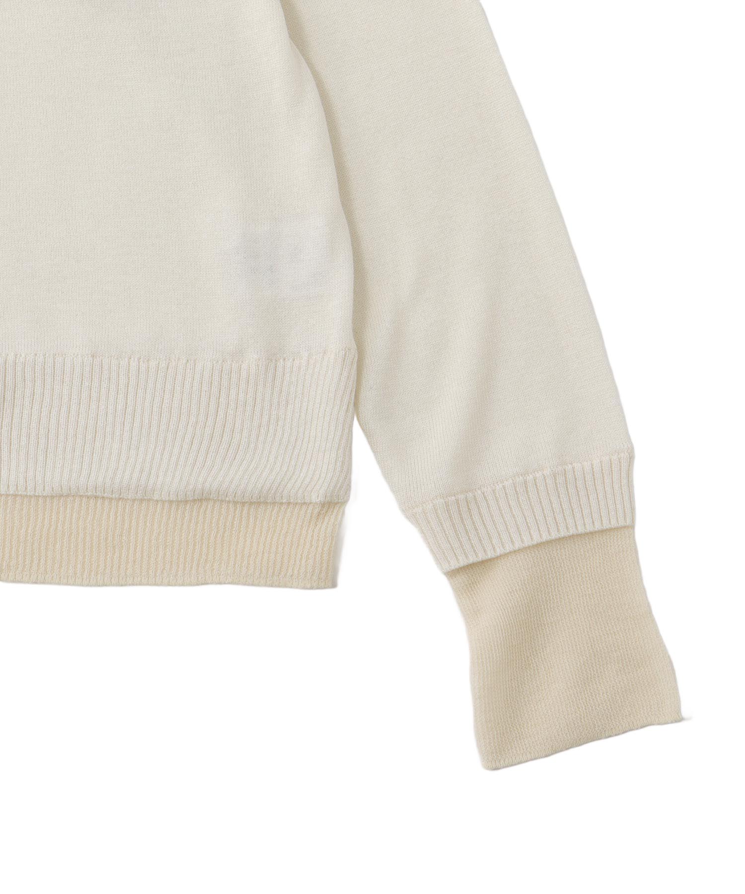 layered high neck pillover