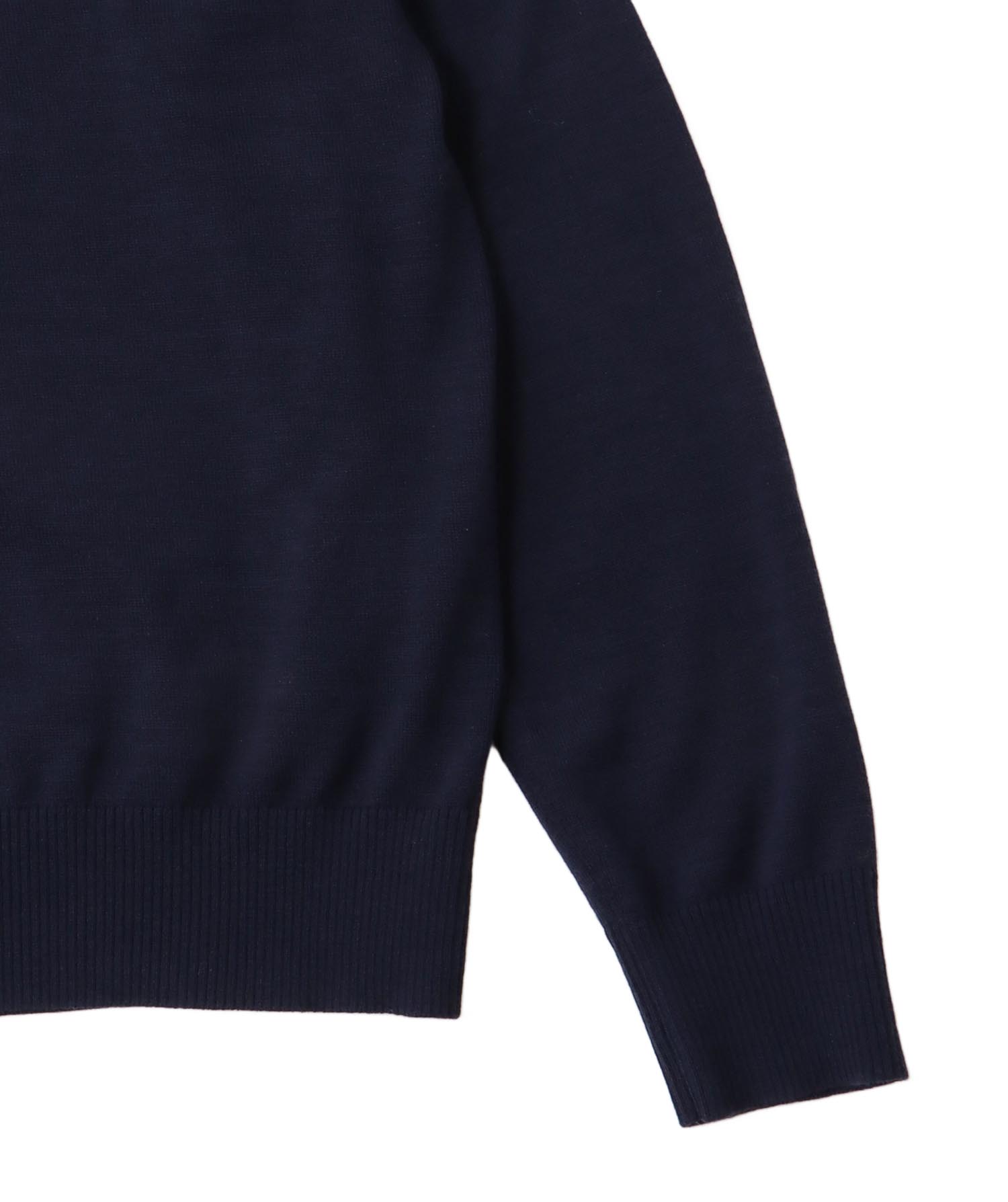 basolan wool V highneck pullover