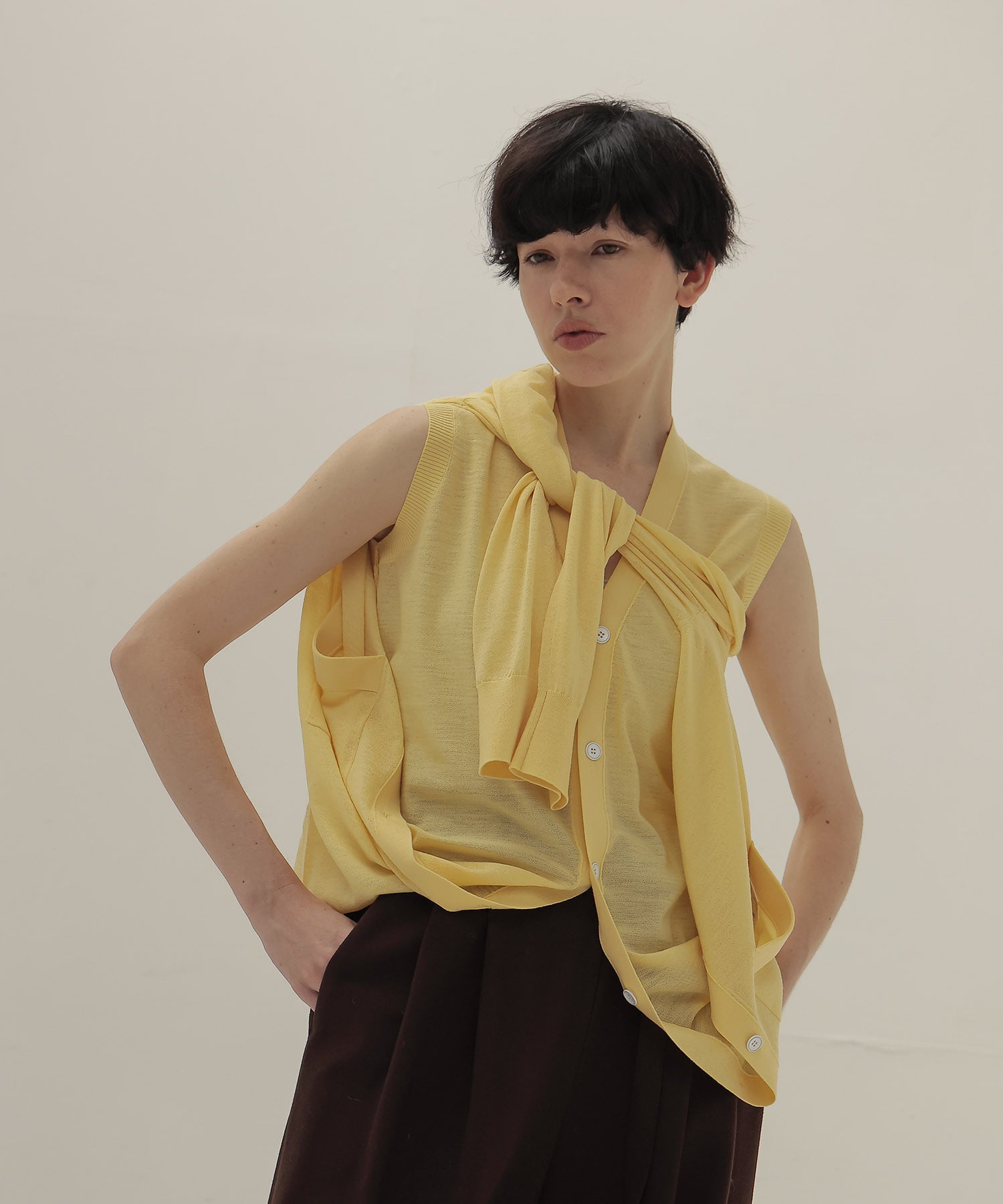 basolan wool transform cardigan