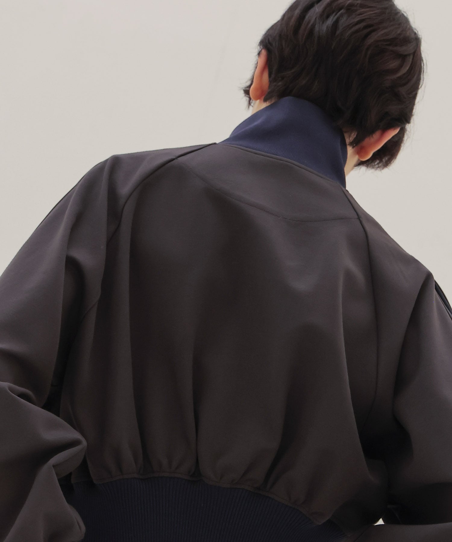 set up jersey blouson