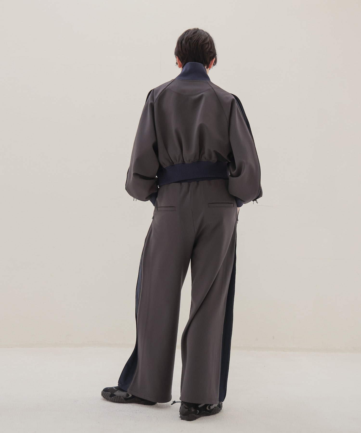 set up jersey blouson