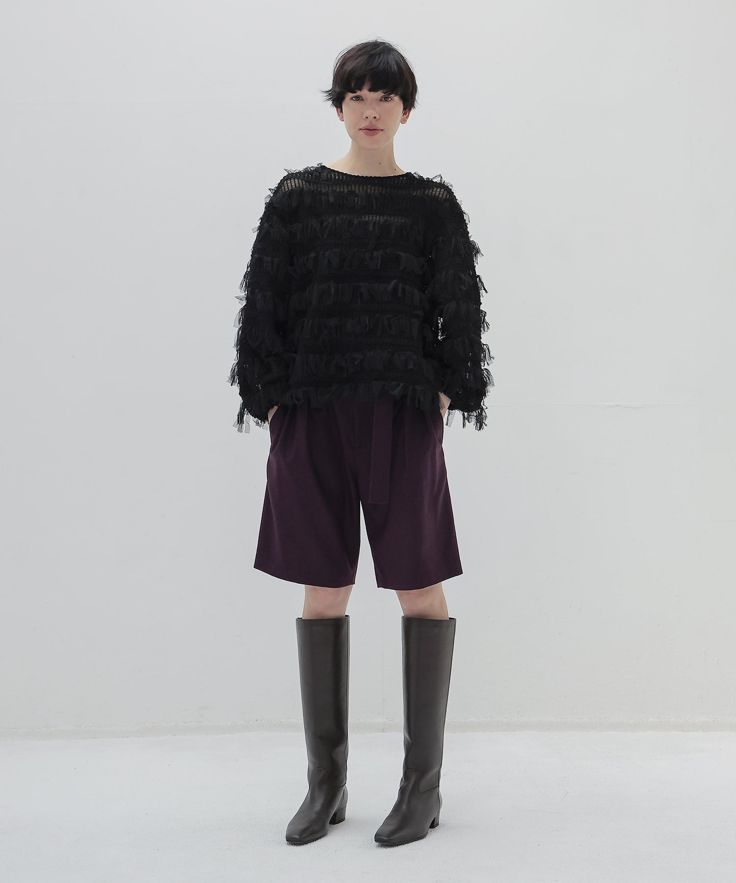 royal flannel half pants