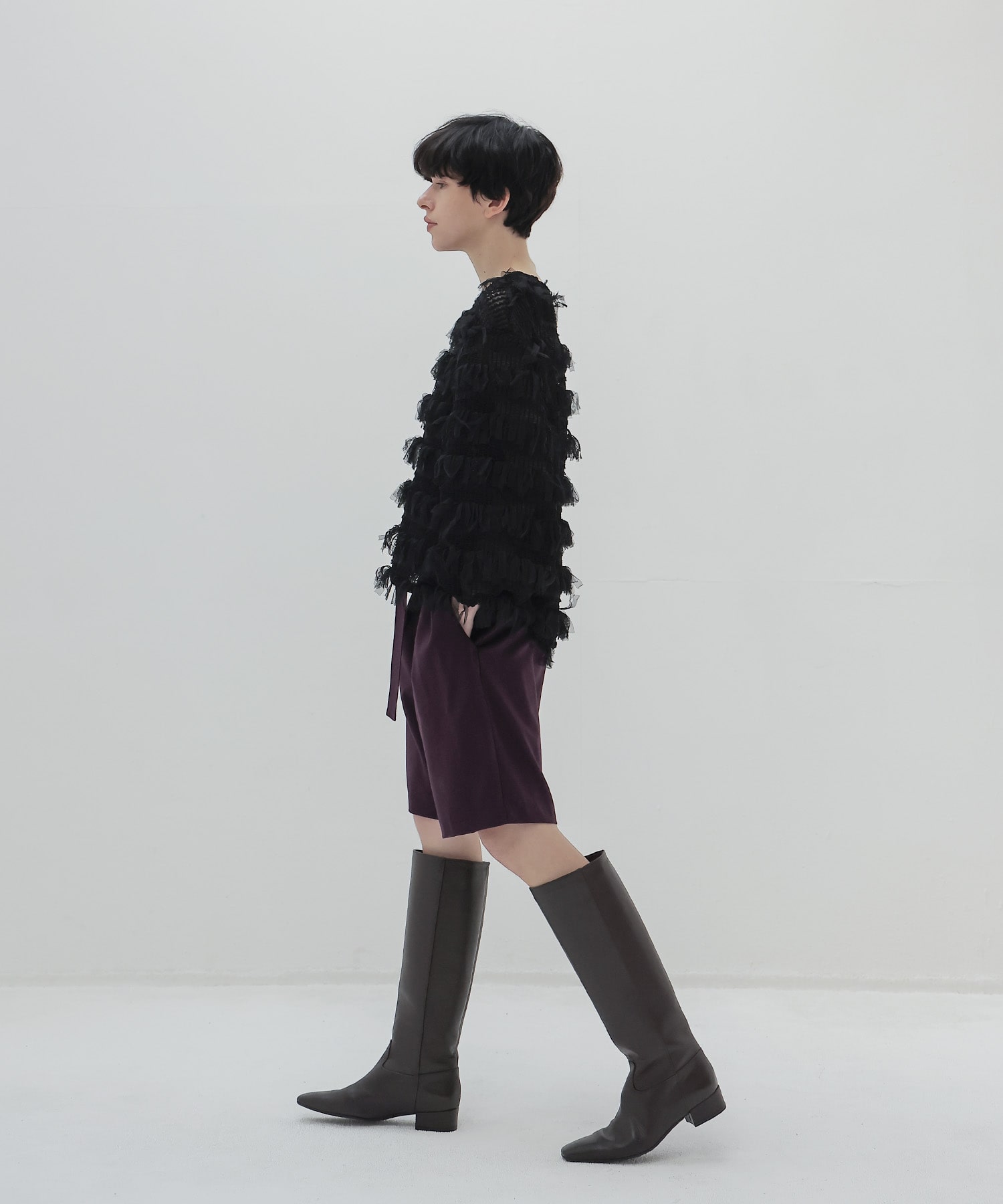 royal flannel half pants