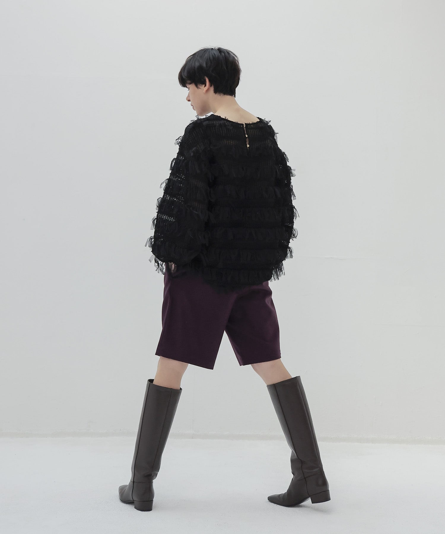 royal flannel half pants