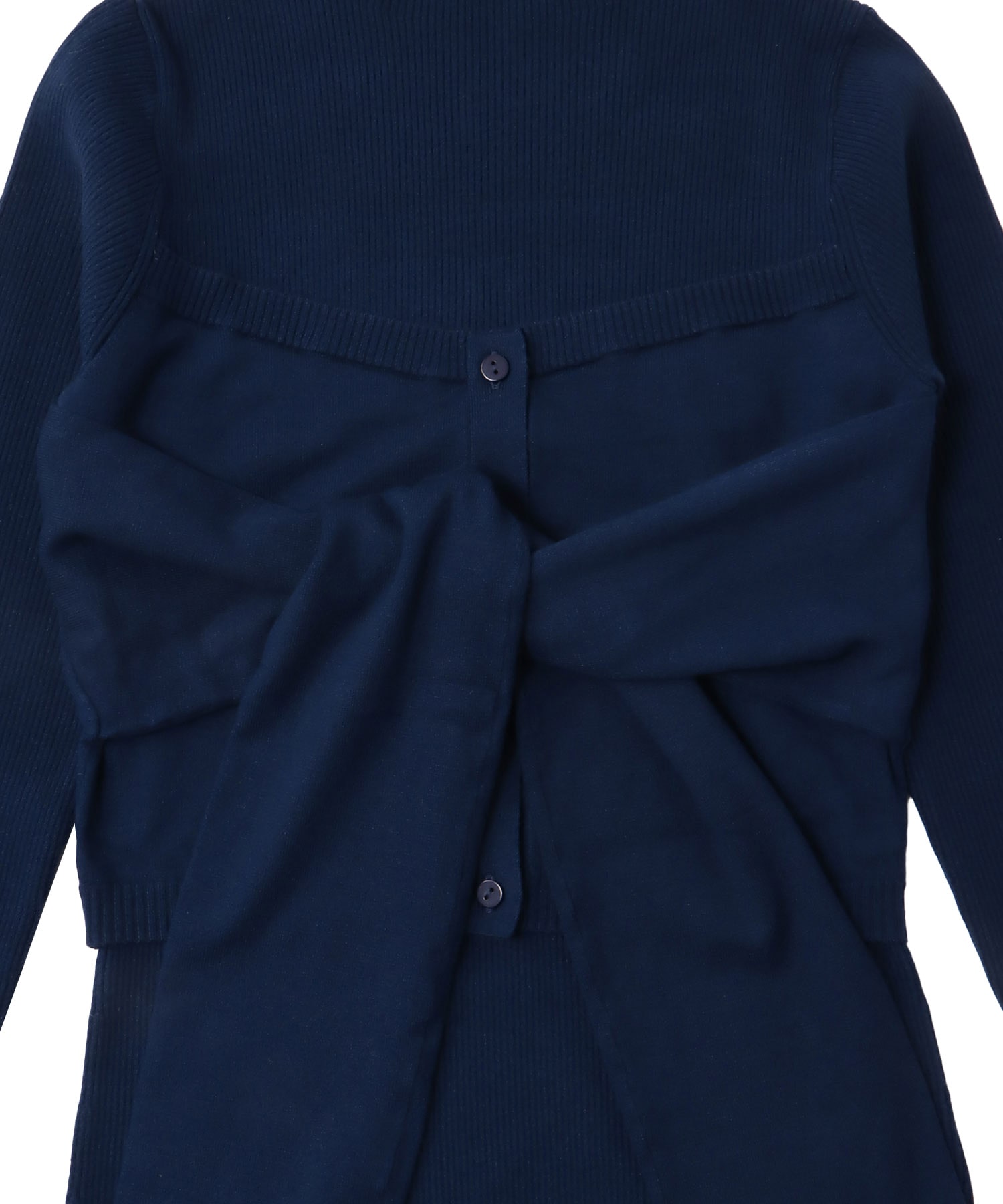 bustier high neck rib pull