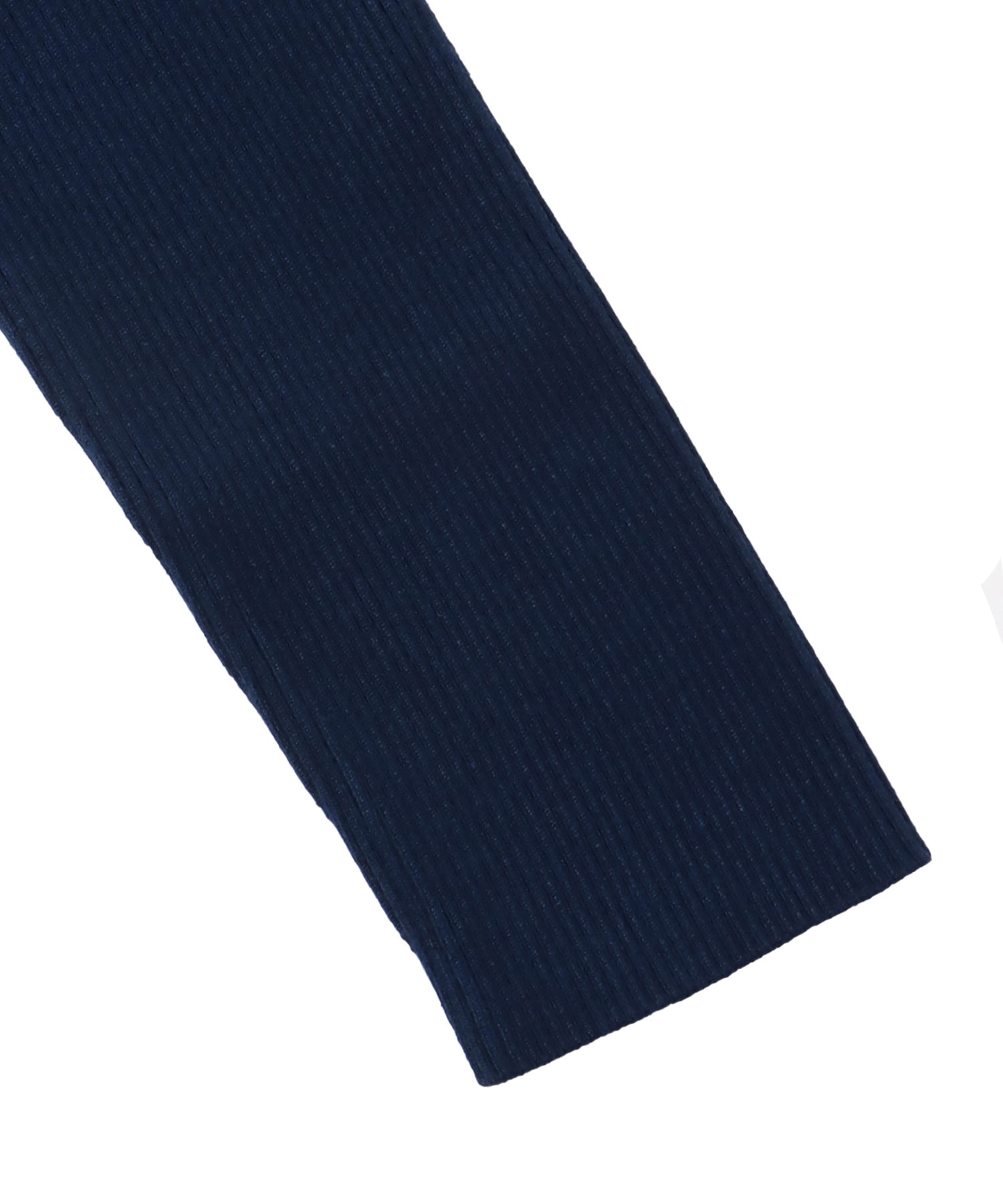 bustier high neck rib pull