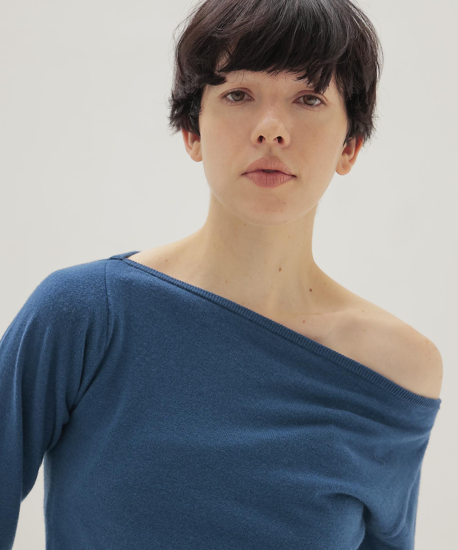 superfine merino wool 2way pullover