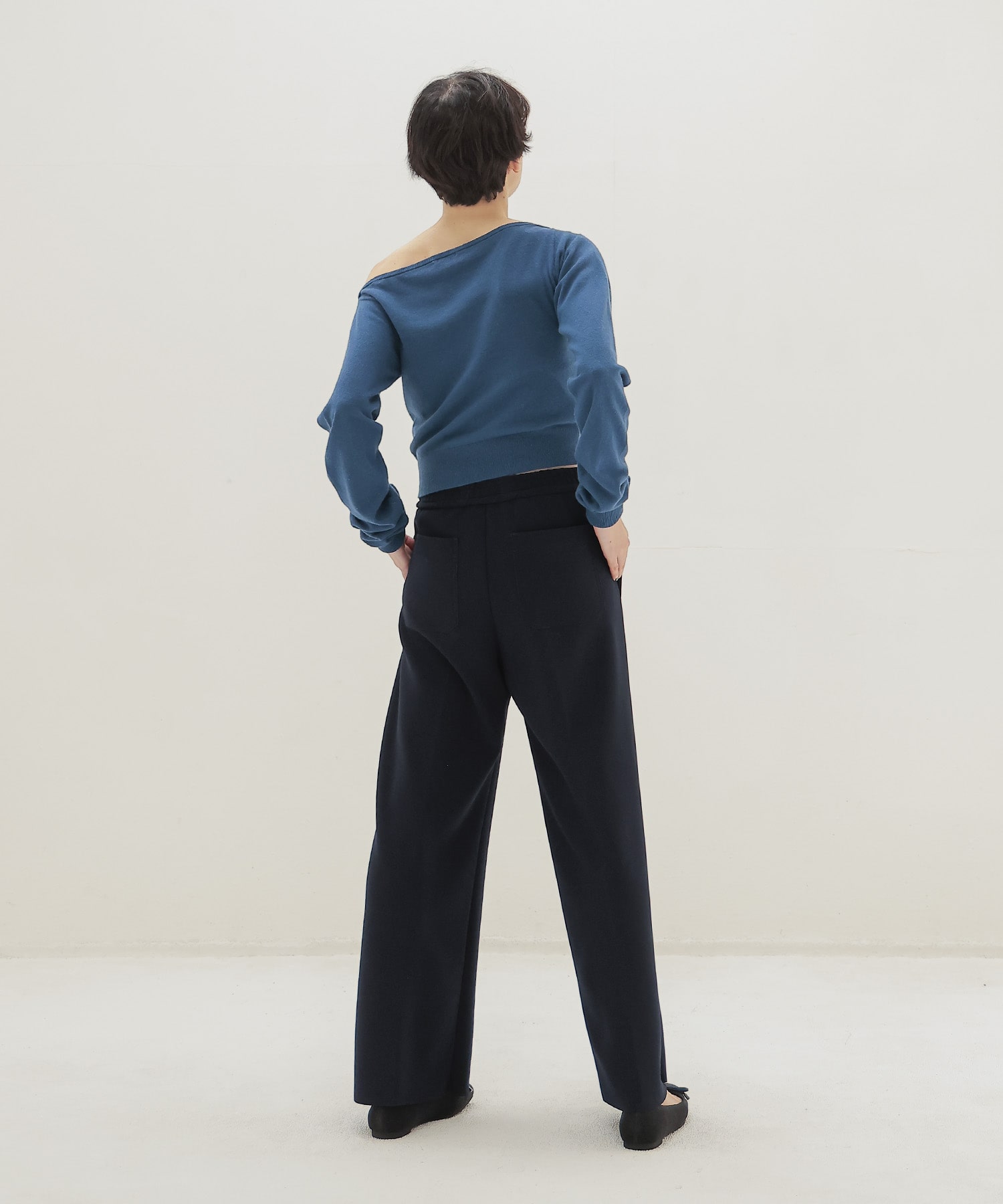 superfine merino wool 2way pullover