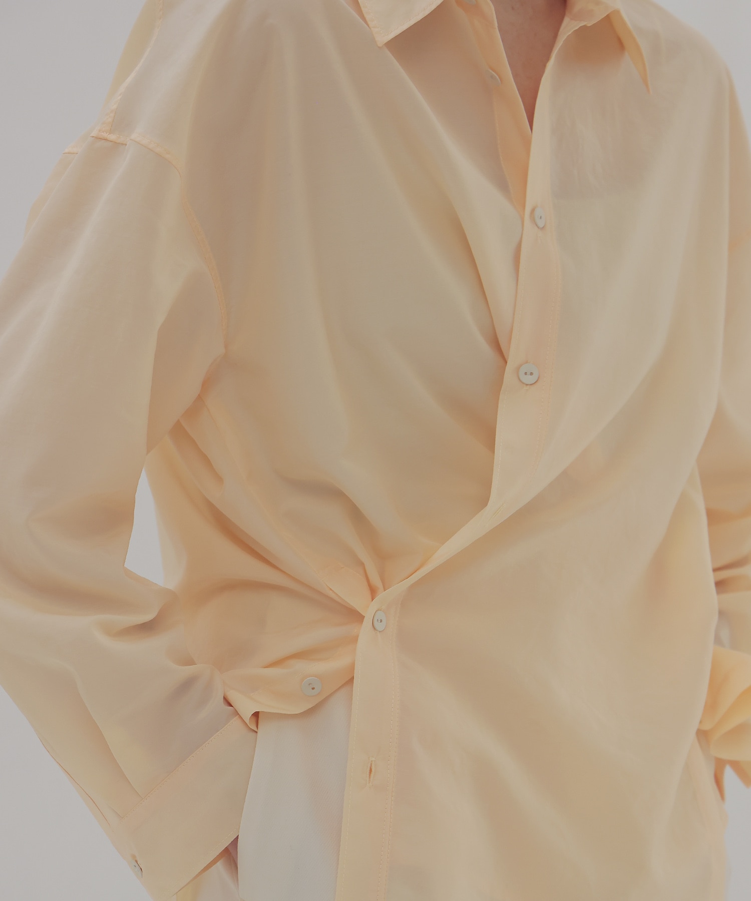 asymmetric cachecoeur shirt