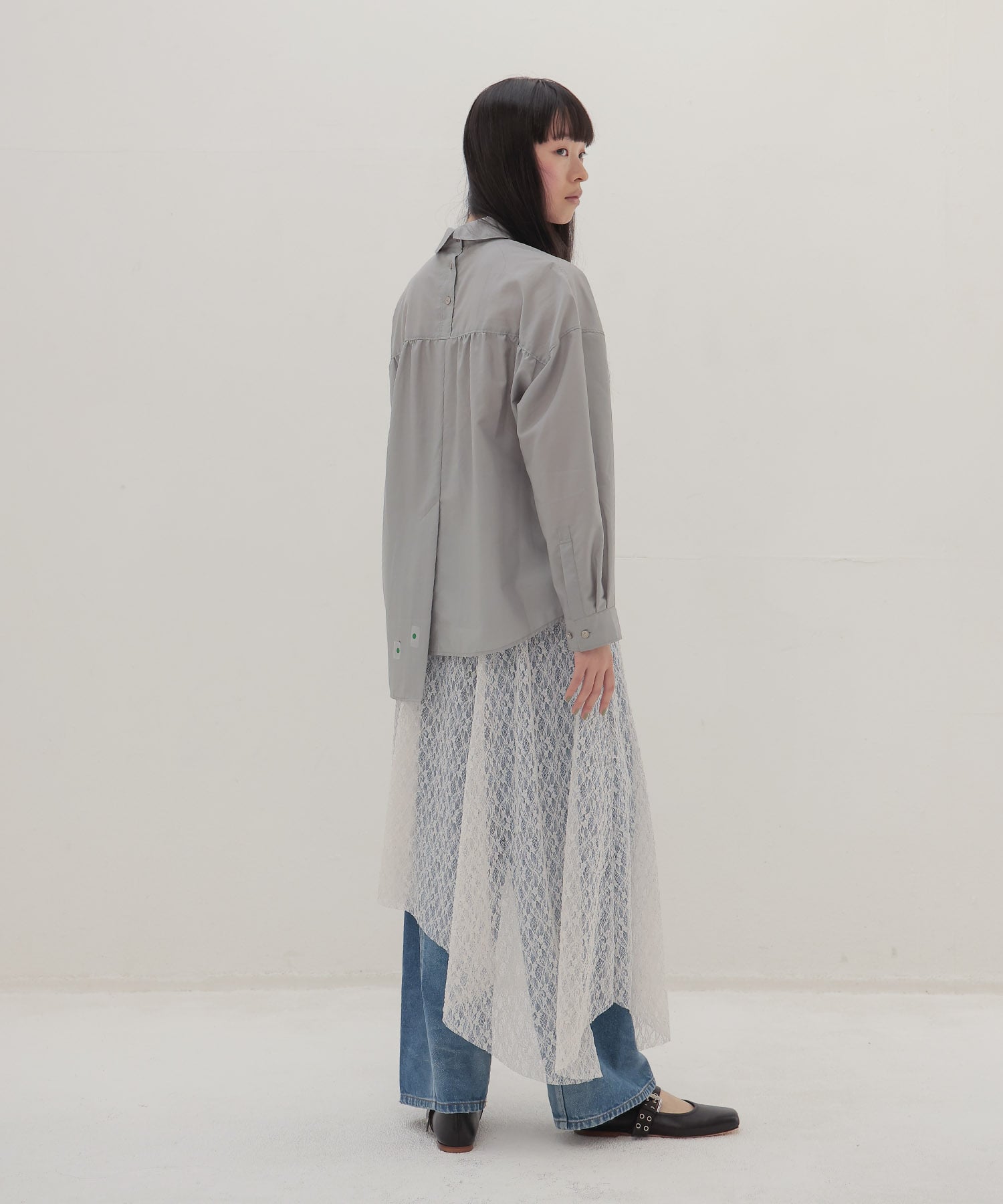 asymmetric cachecoeur shirt