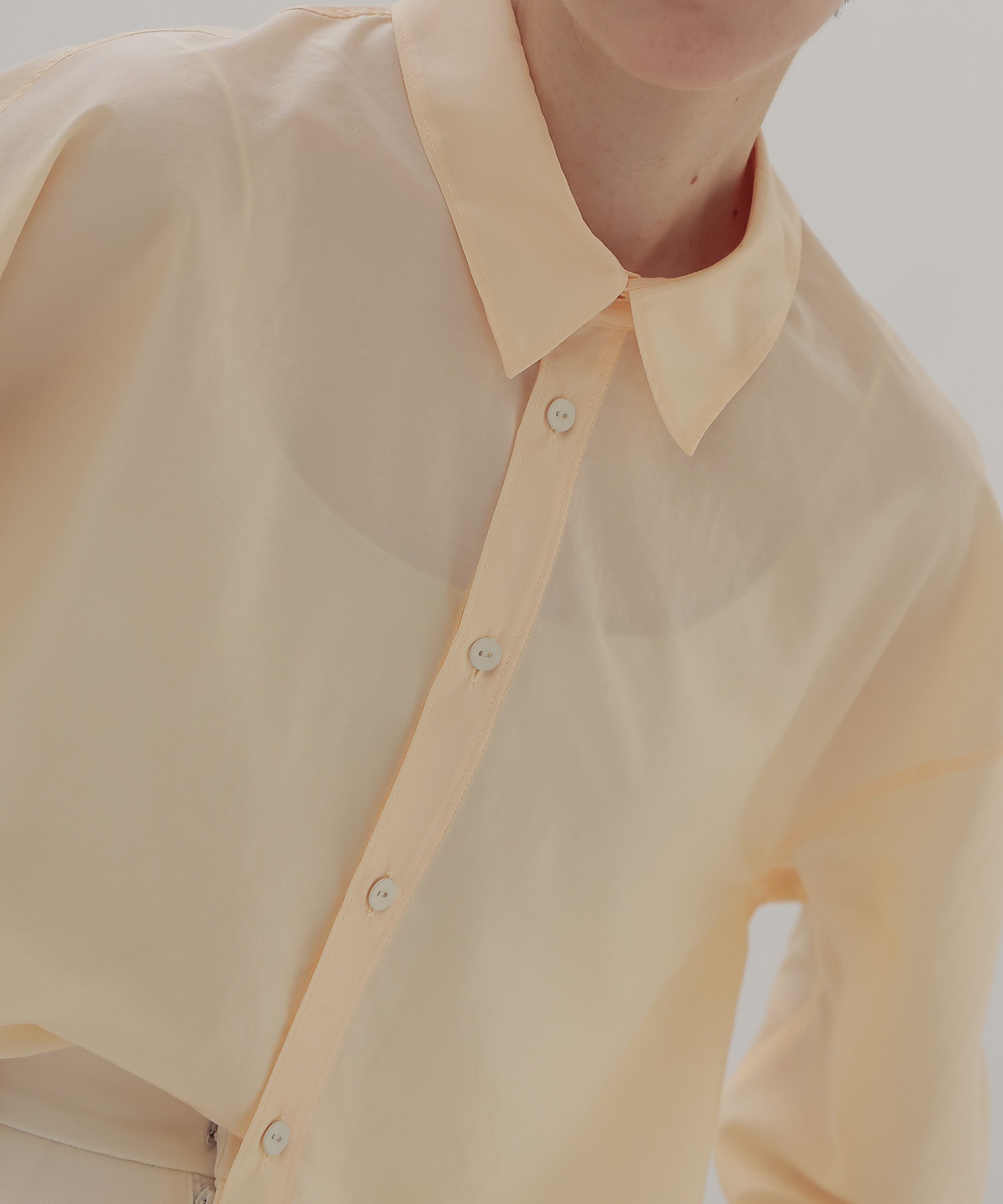 asymmetric cachecoeur shirt