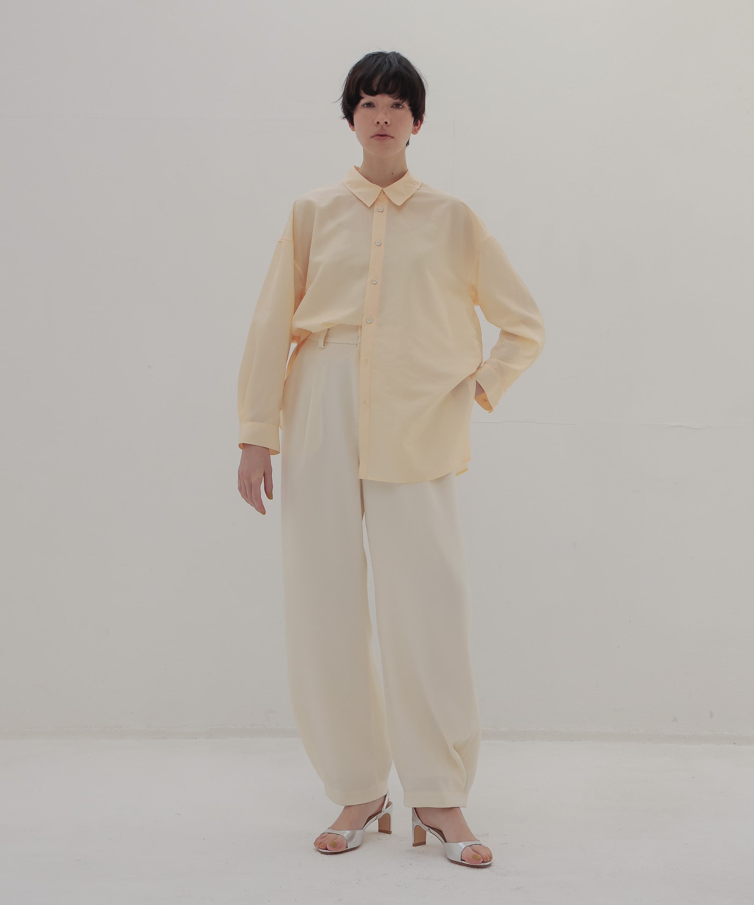 asymmetric cachecoeur shirt