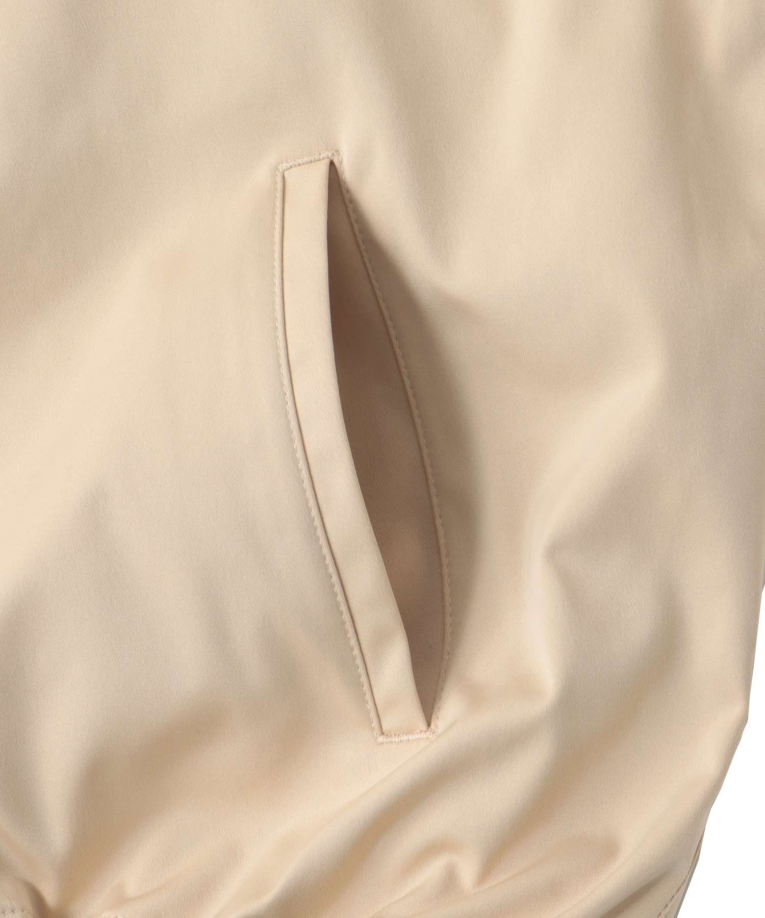 memory double satin blouson