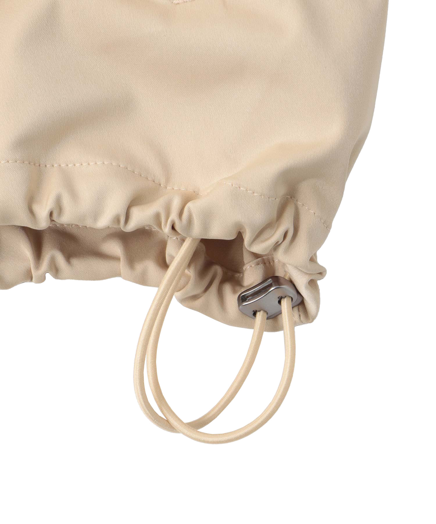 memory double satin blouson