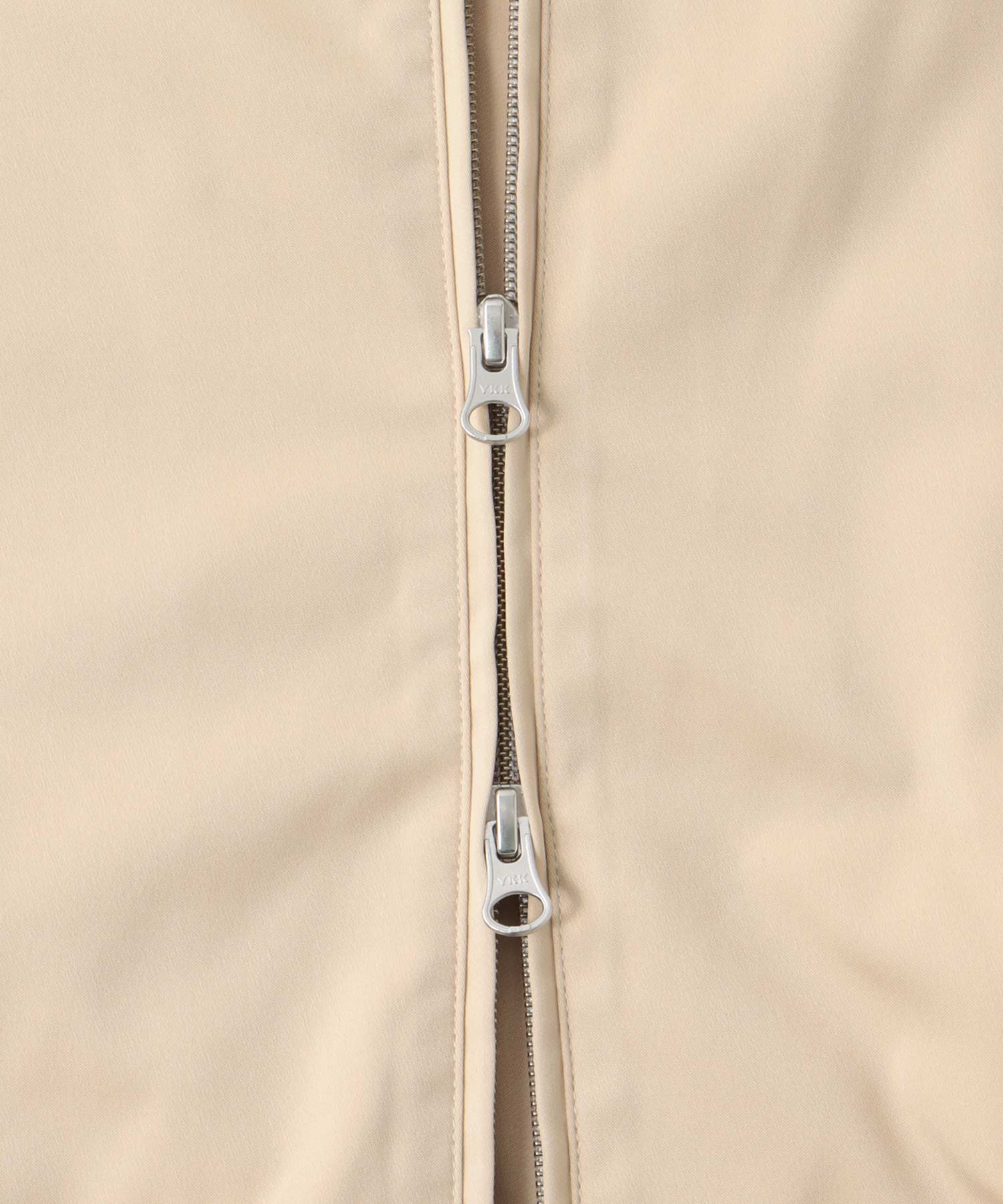 memory double satin blouson